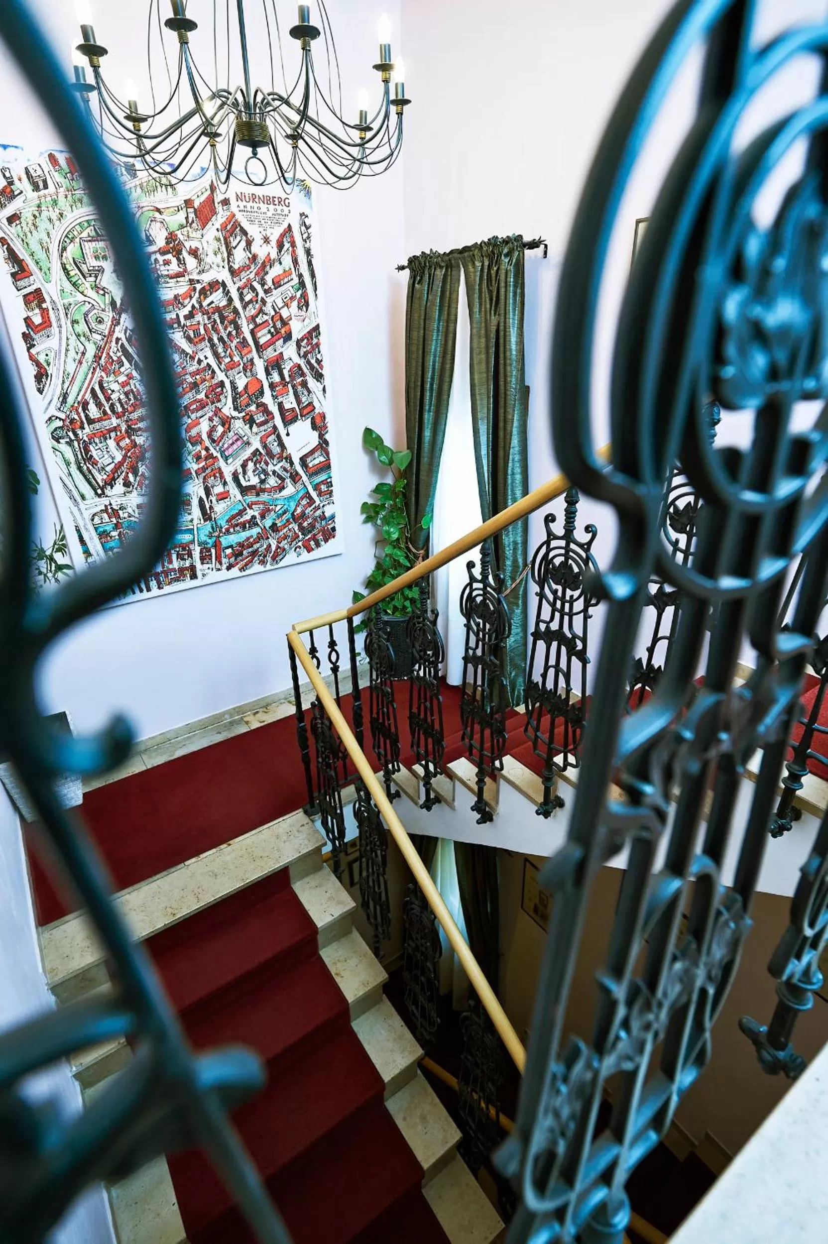 Decorative detail in Hotel Elch