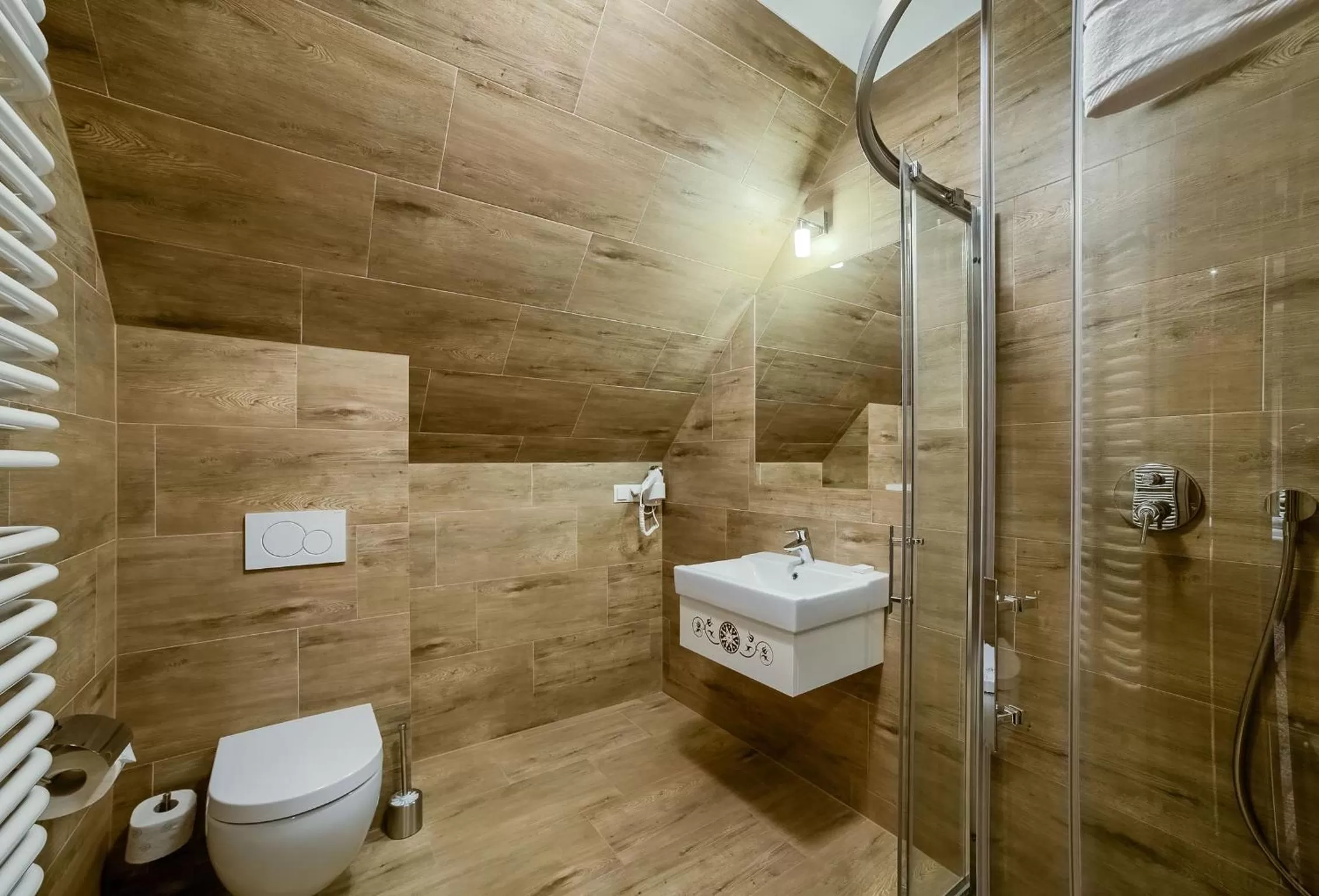 Bathroom in Hotel Górski