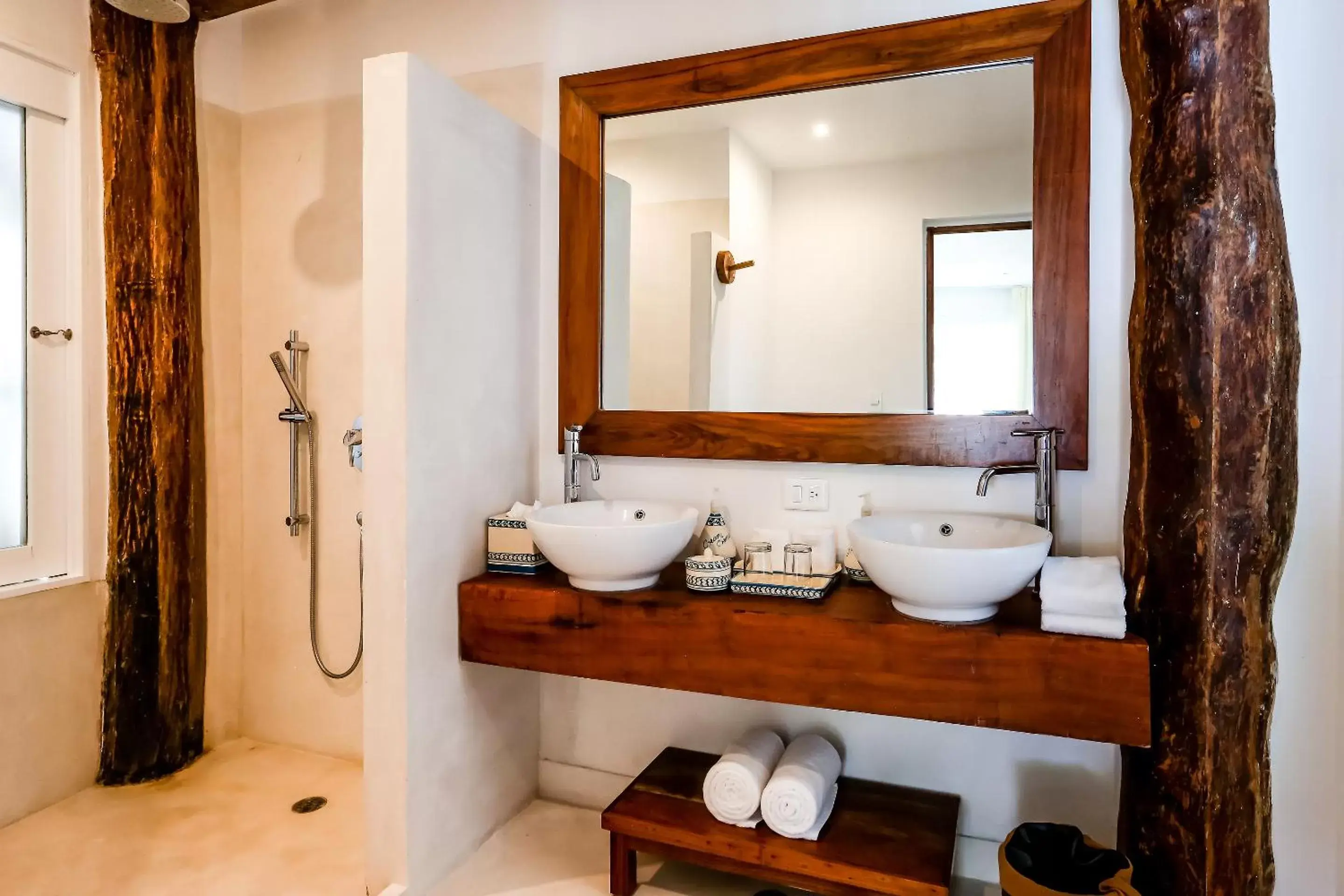 Bathroom in Cabanas Tulum- Beach Hotel & Spa