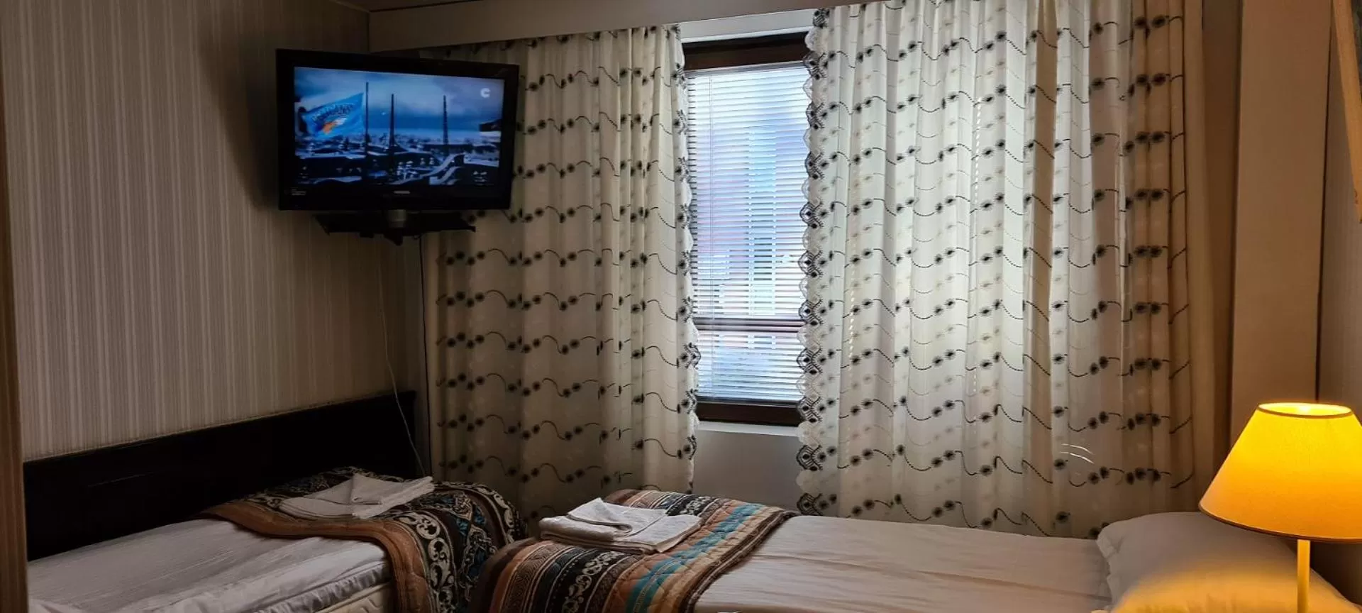 Bed in Hotelli Sandels