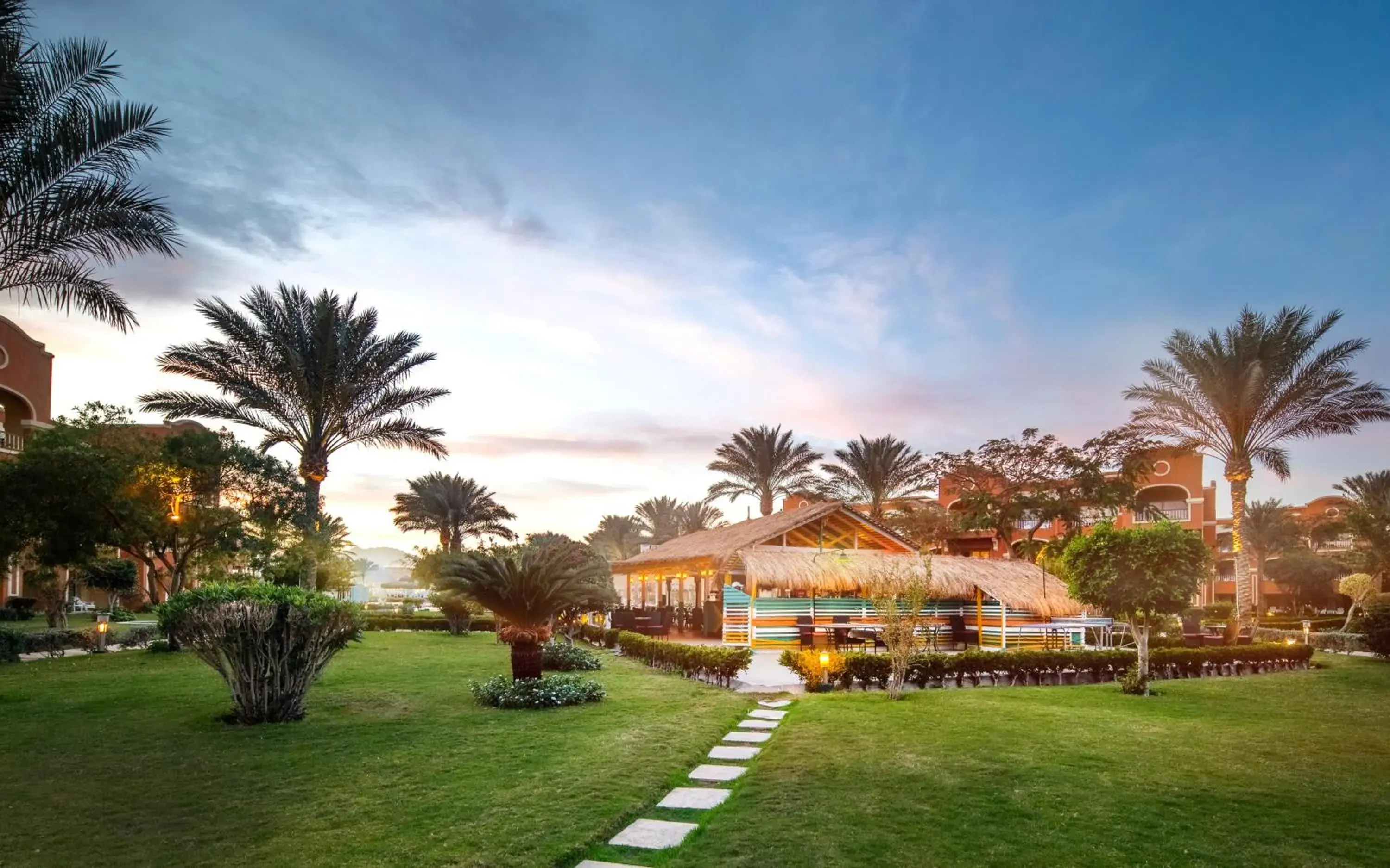 Garden, Property Building in Caribbean World Resort Soma Bay