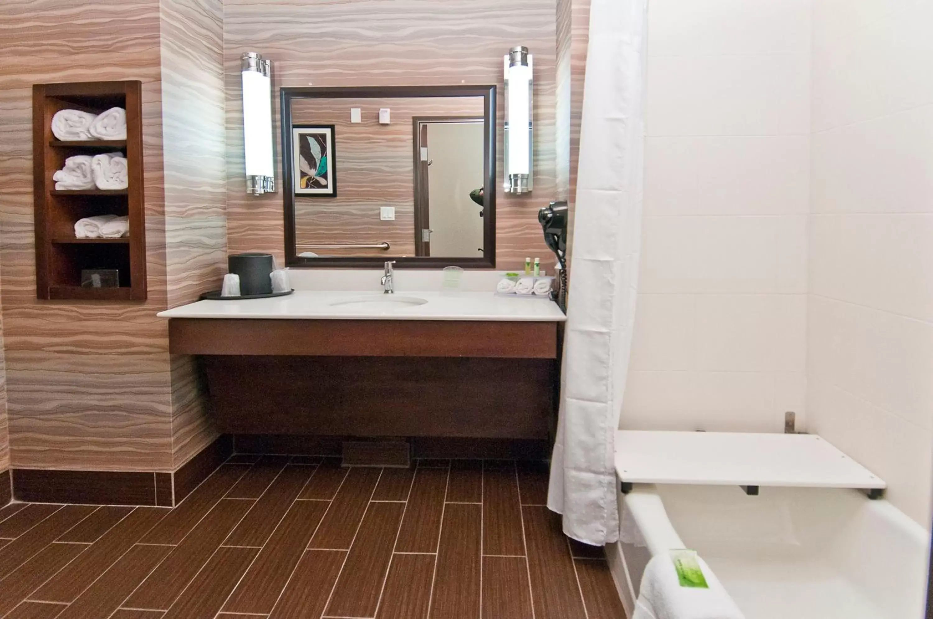 Bathroom in Holiday Inn Express & Suites San Antonio SE by AT&T Center, an IHG Hotel