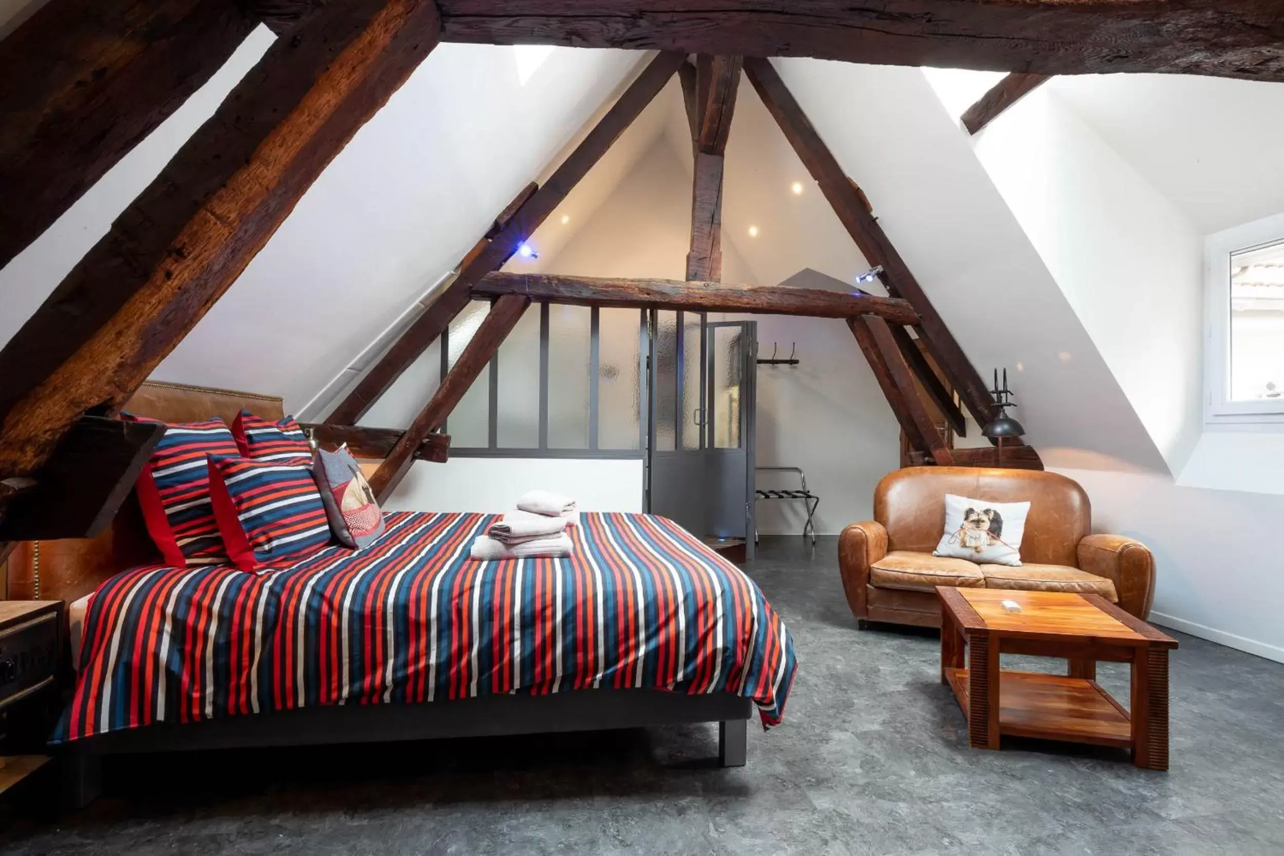 Bedroom, Bed in La Maison de Maurice