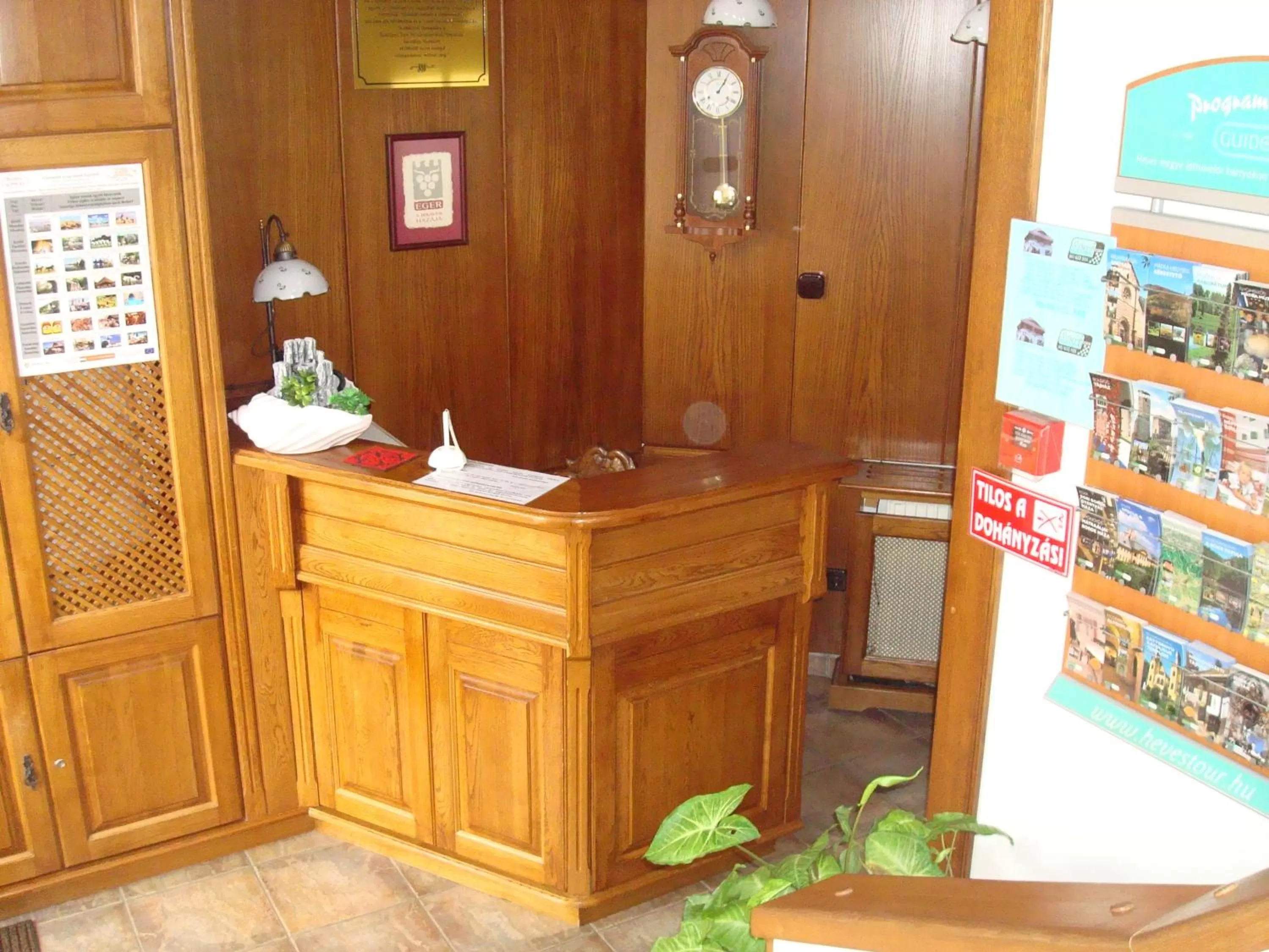 Lobby or reception in Kulacs Csarda Panzio