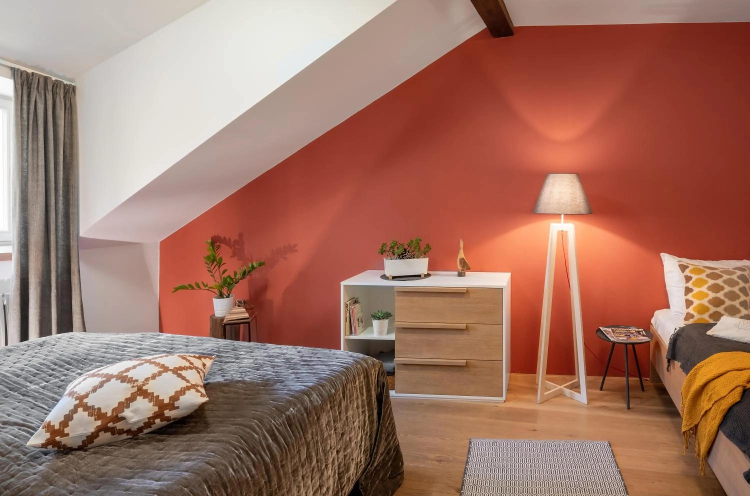 Bedroom, Bed in 4 Trees Apartments by Adrez