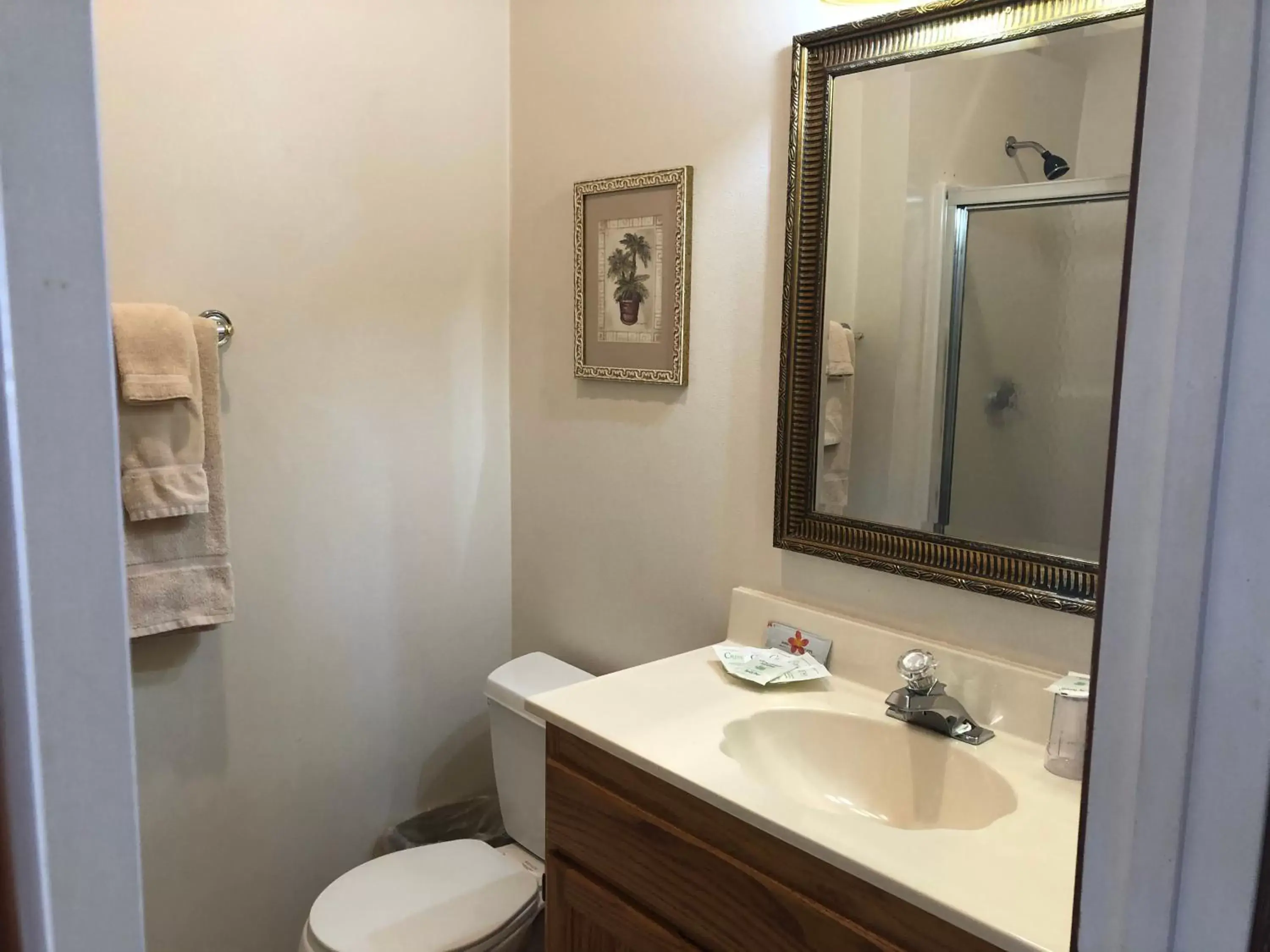 Deluxe King Guest Room with Partial River View in The Landmark Inn Deluxe King Guest Room with Partial River View in The Landmark Inn