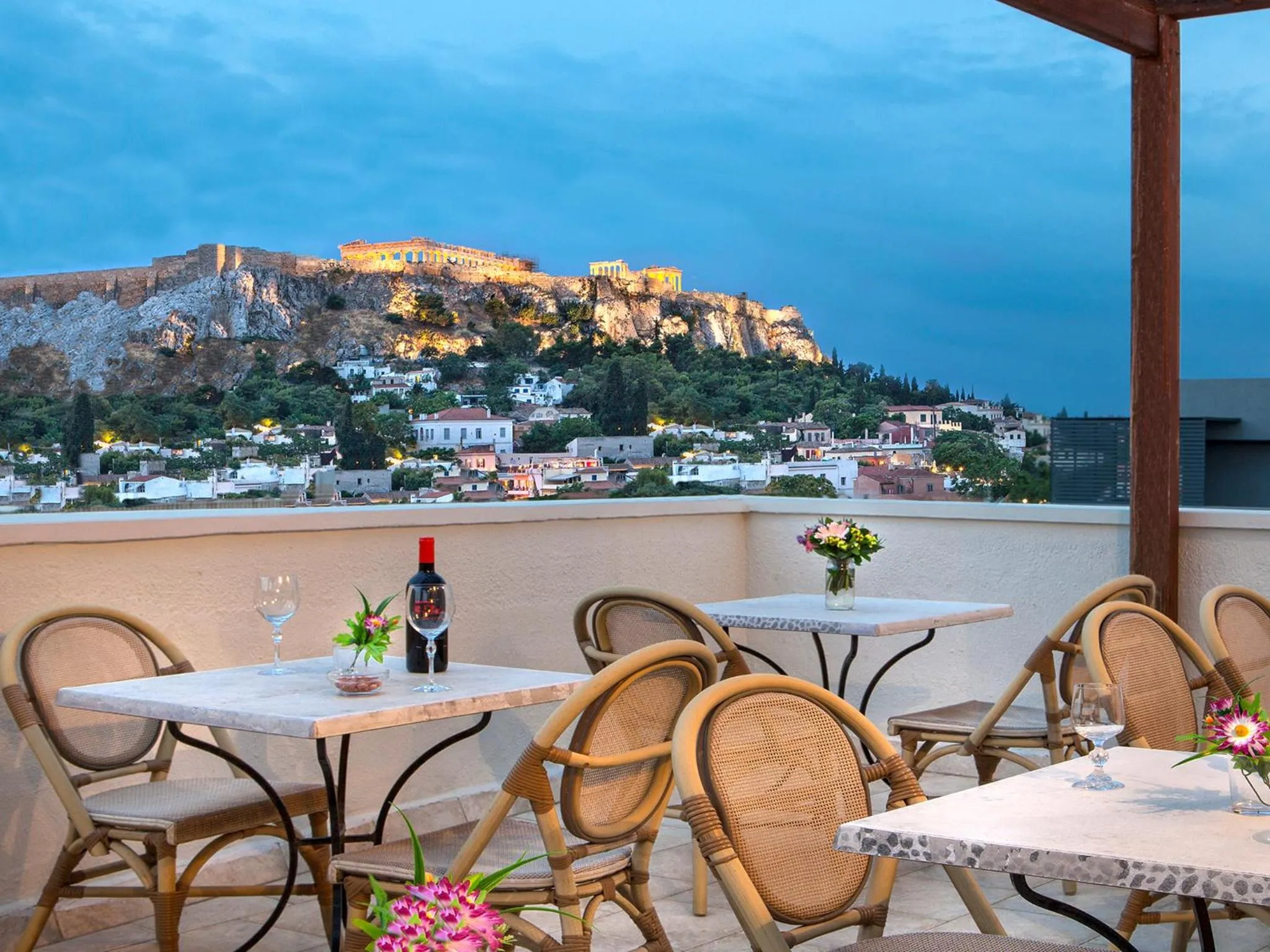 Spring in Athos Hotel