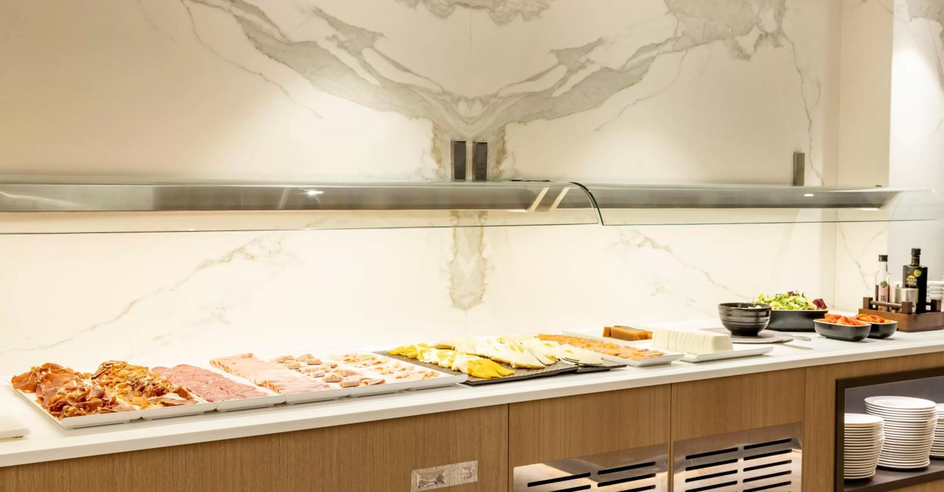 Buffet breakfast in Ilunion Barcelona