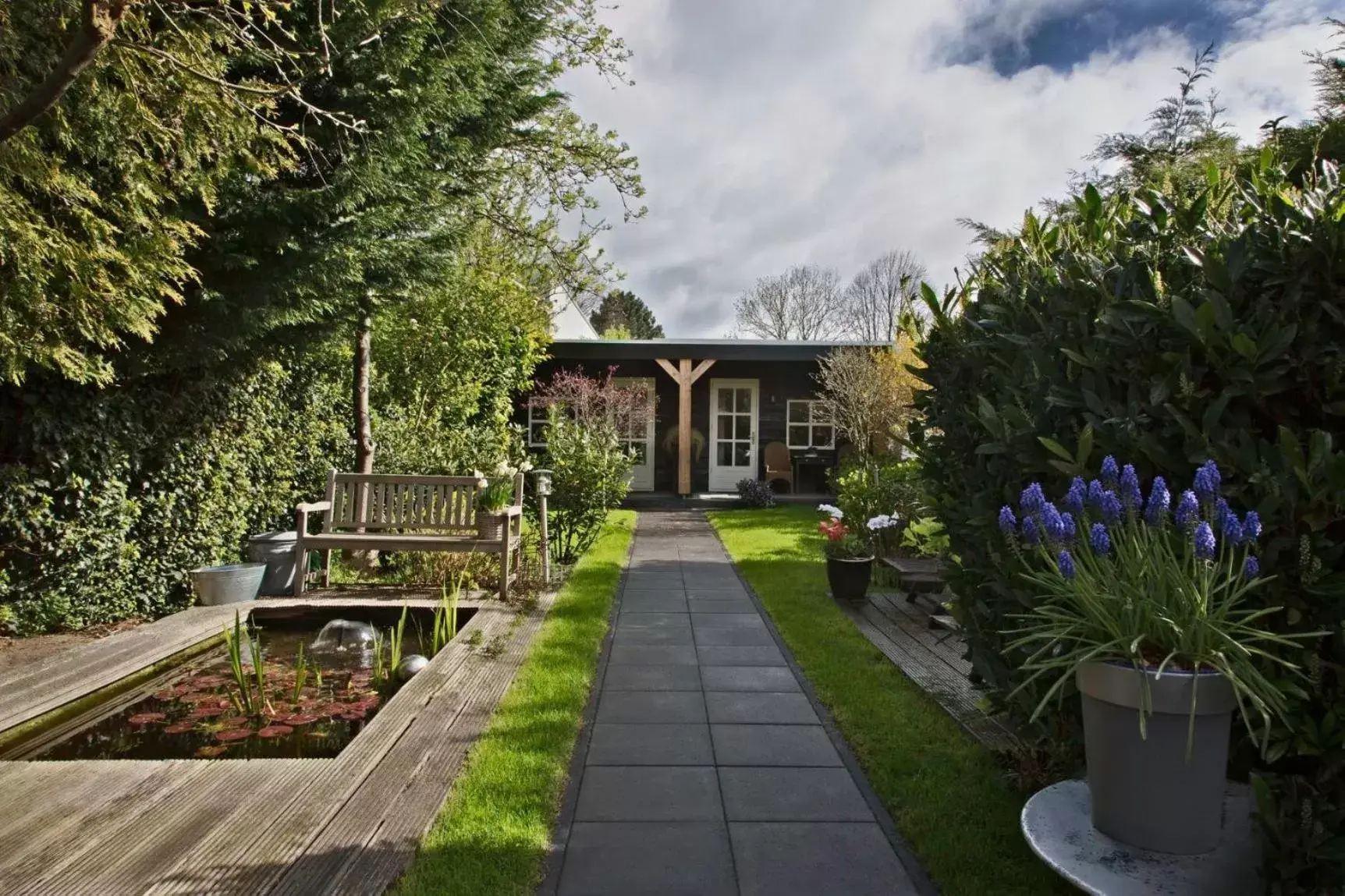 Inner courtyard view in B&B Hoofddorp