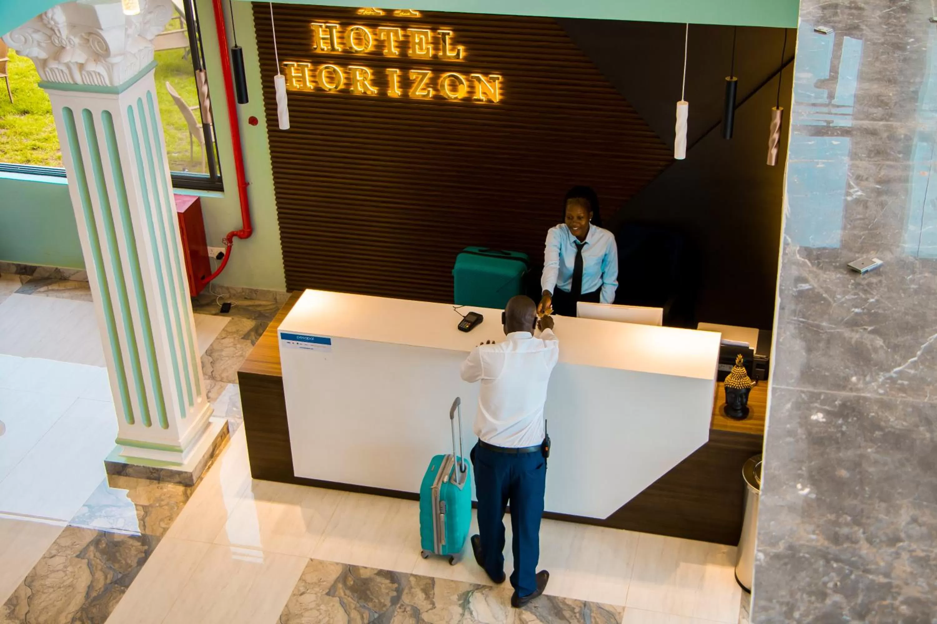 Staff in Hotel Horizon Entebbe