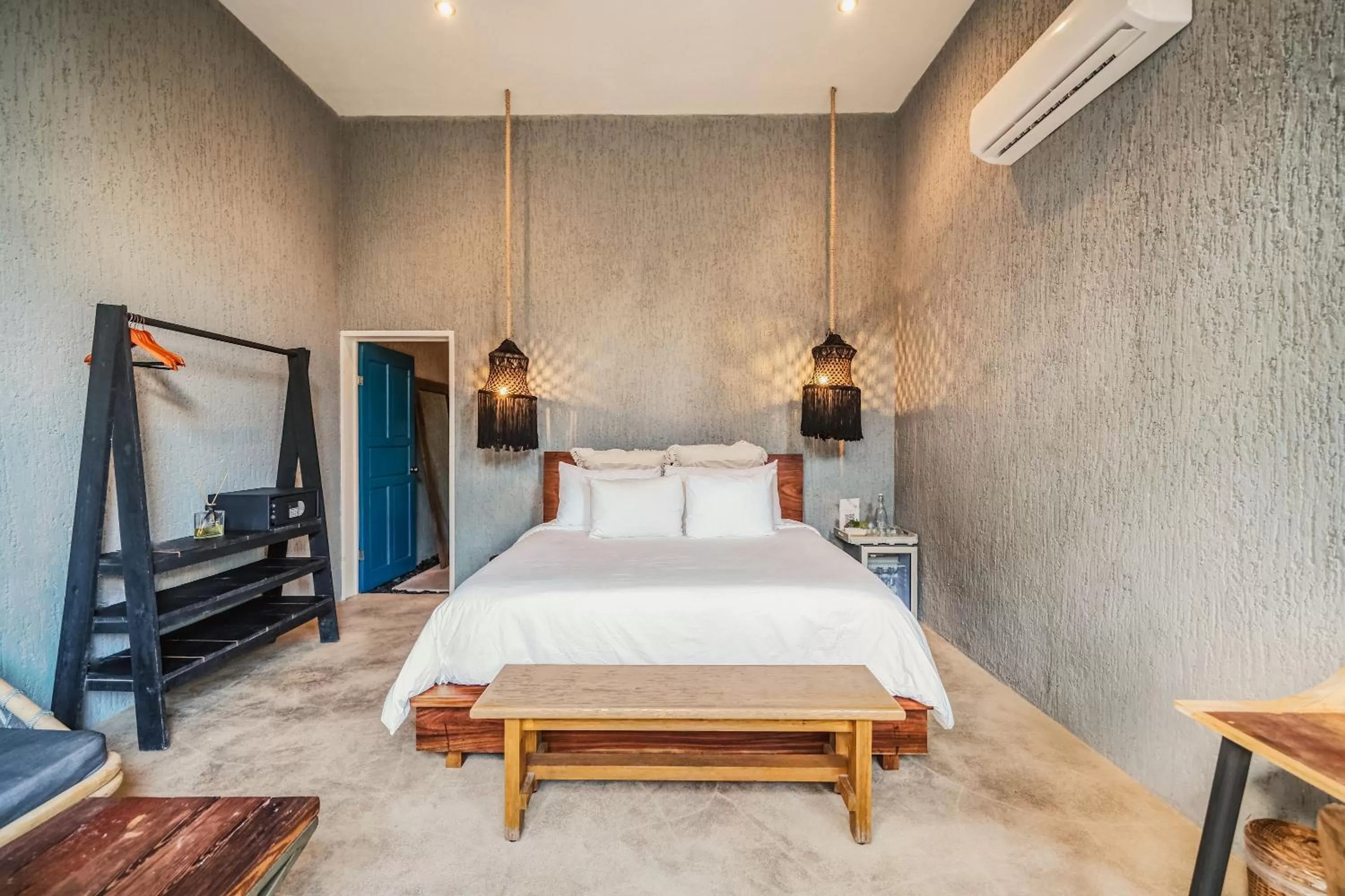 Bedroom, Bed in Hotelito Azul