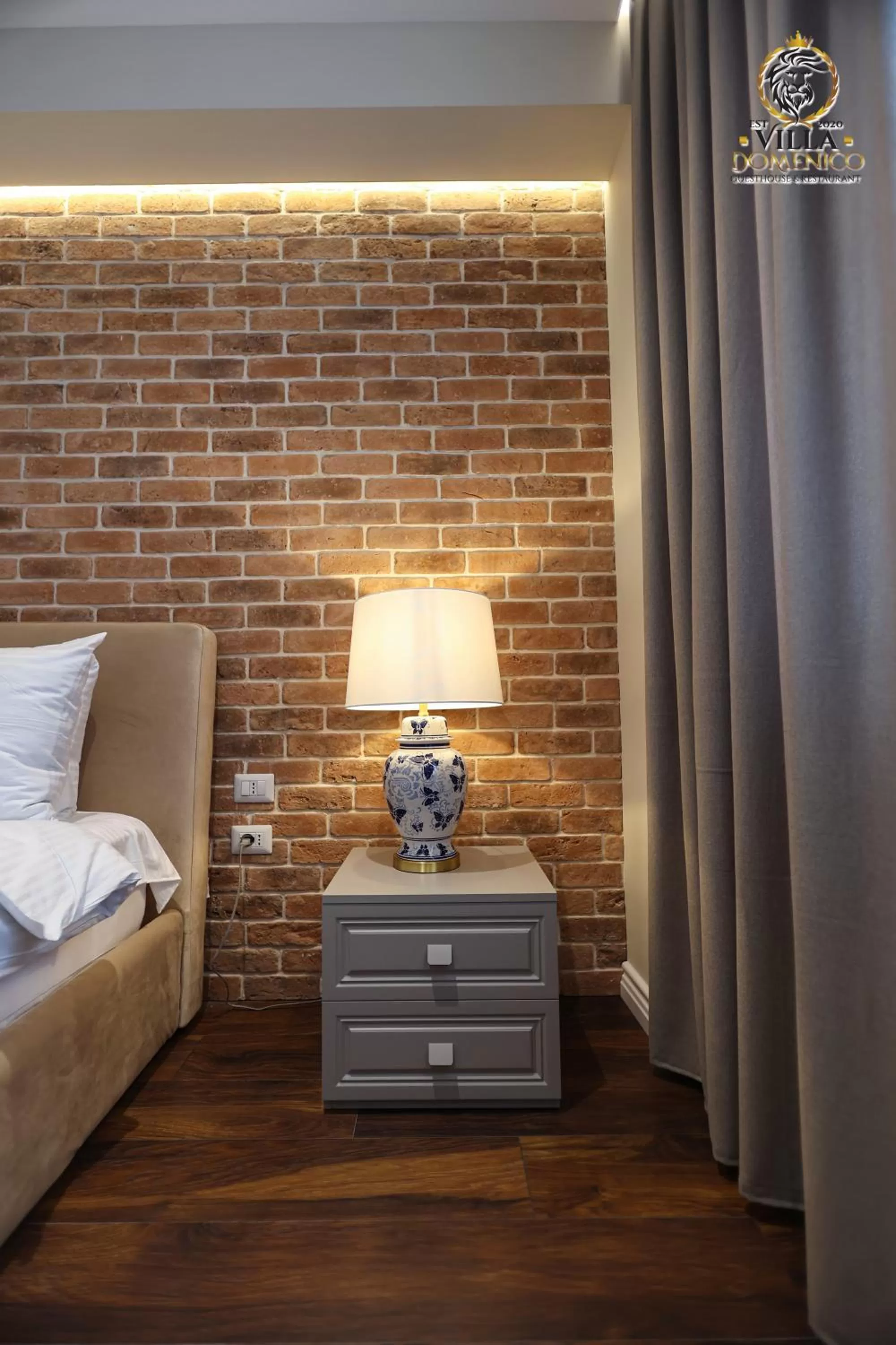 Bed in Villa Domenico Korce