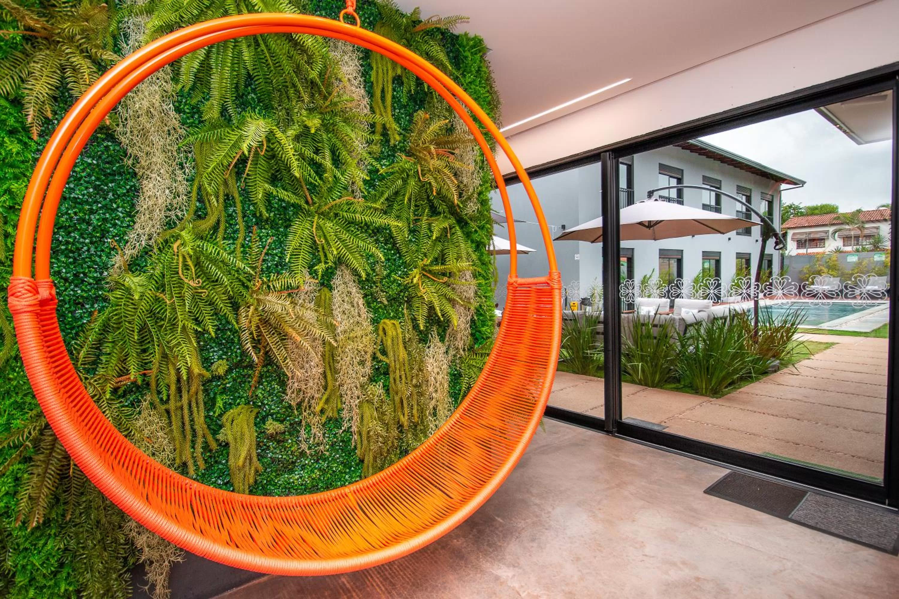 Decorative detail in Pousada Flores do Carmo