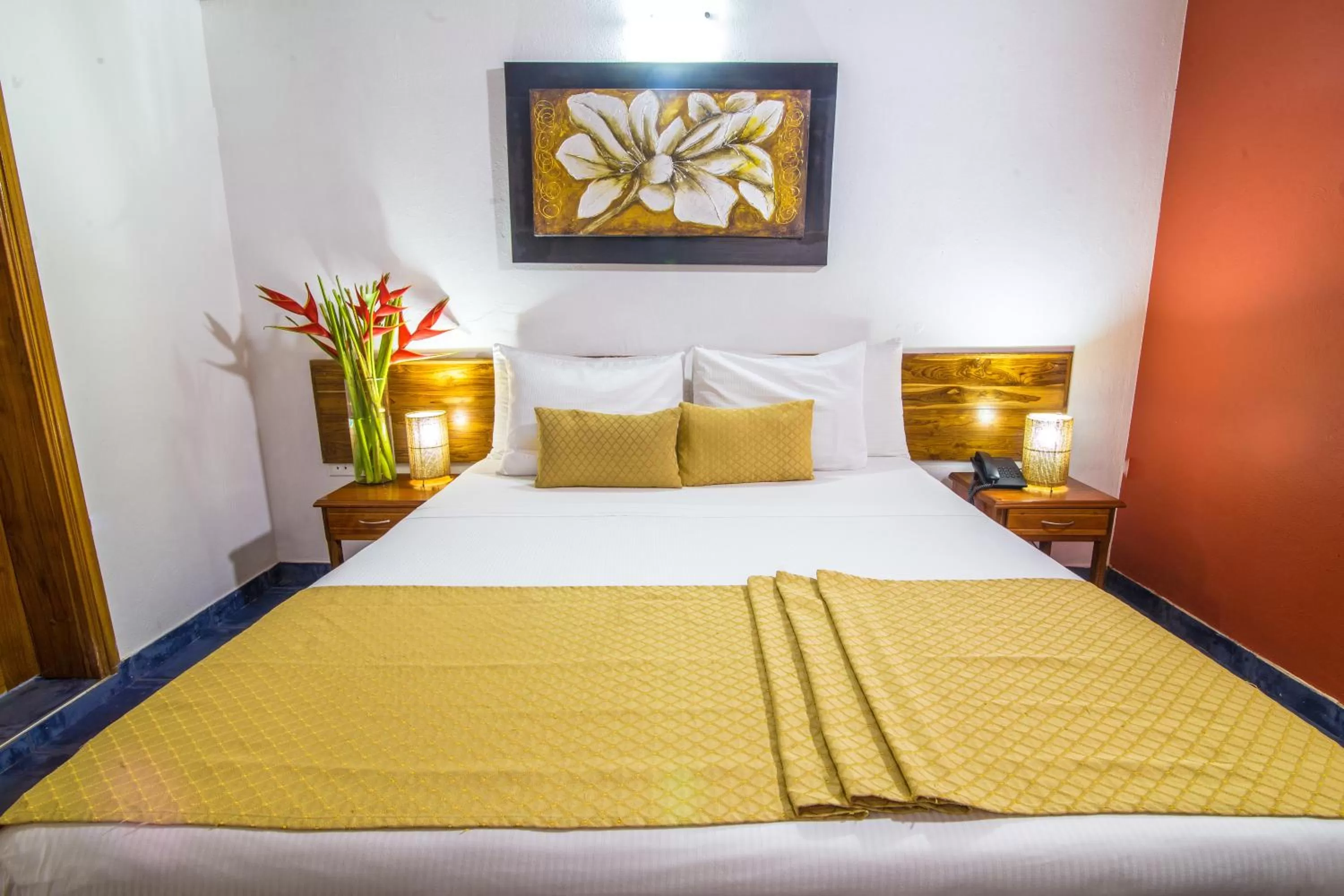 Bedroom, Bed in Hotel 3 Banderas