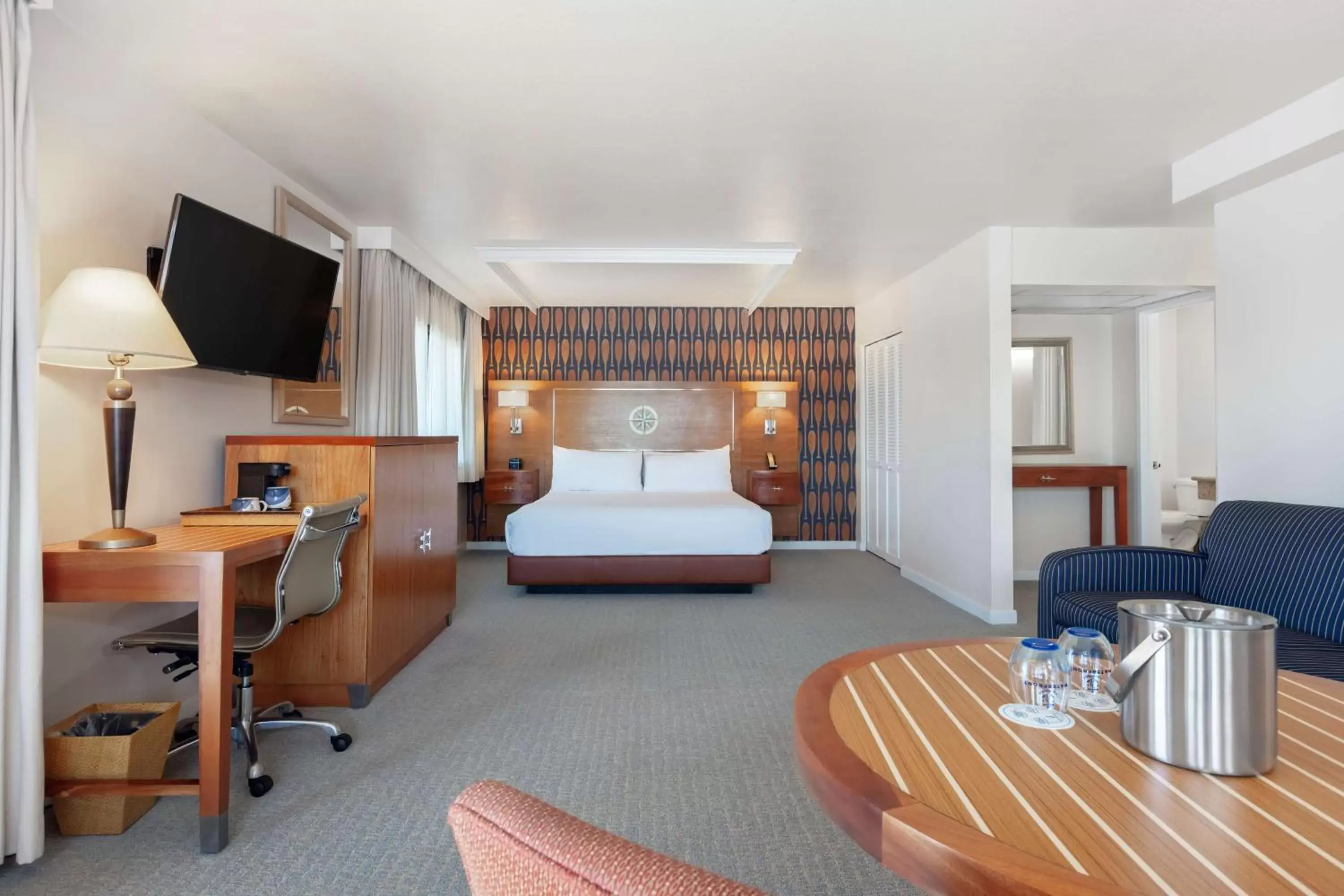 Junior King Suite with Water View in Waterfront Hotel, part of JdV by Hyatt Junior King Suite with Water View in Waterfront Hotel, part of JdV by Hyatt