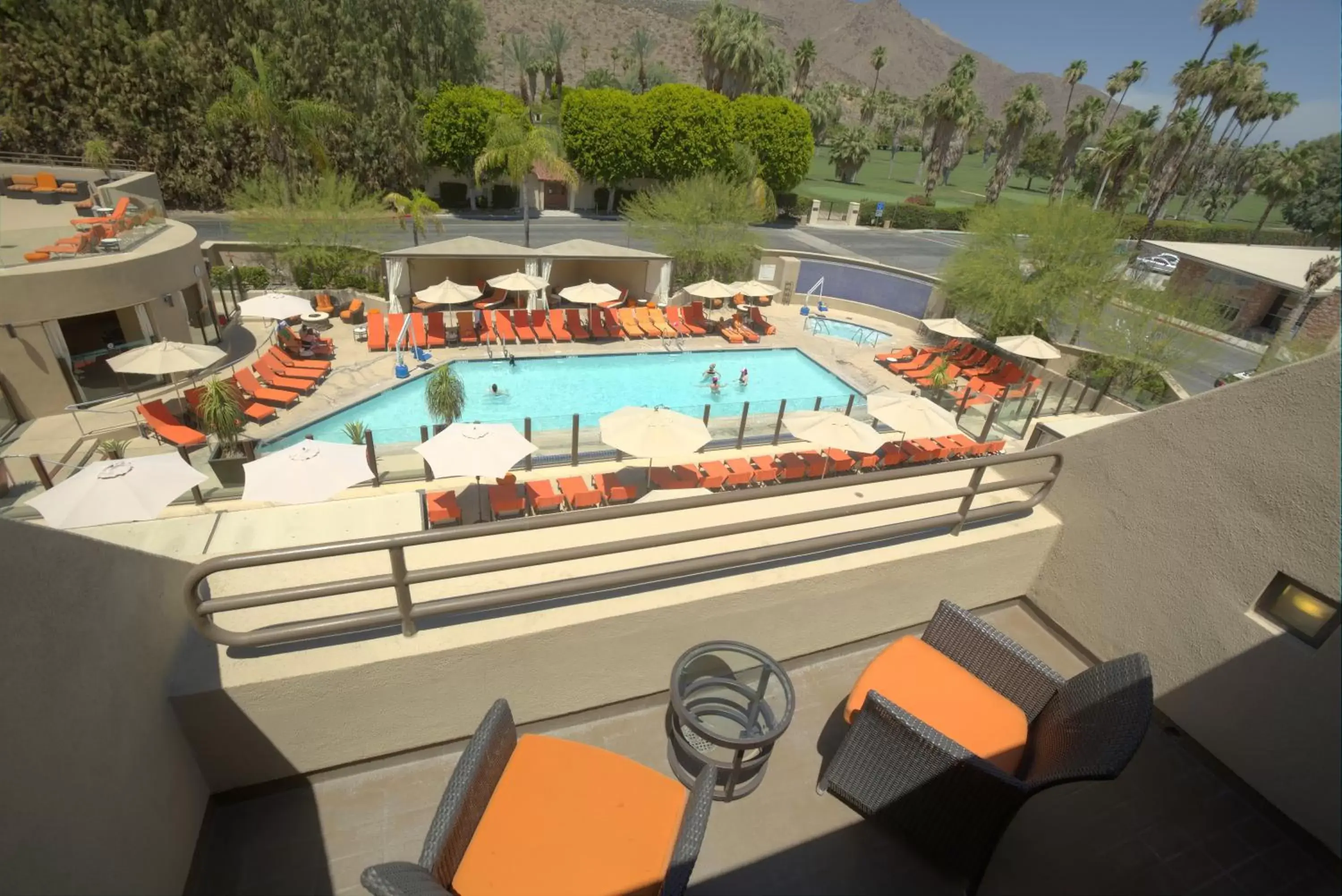 King Suite with Pool View in Hyatt Palm Springs