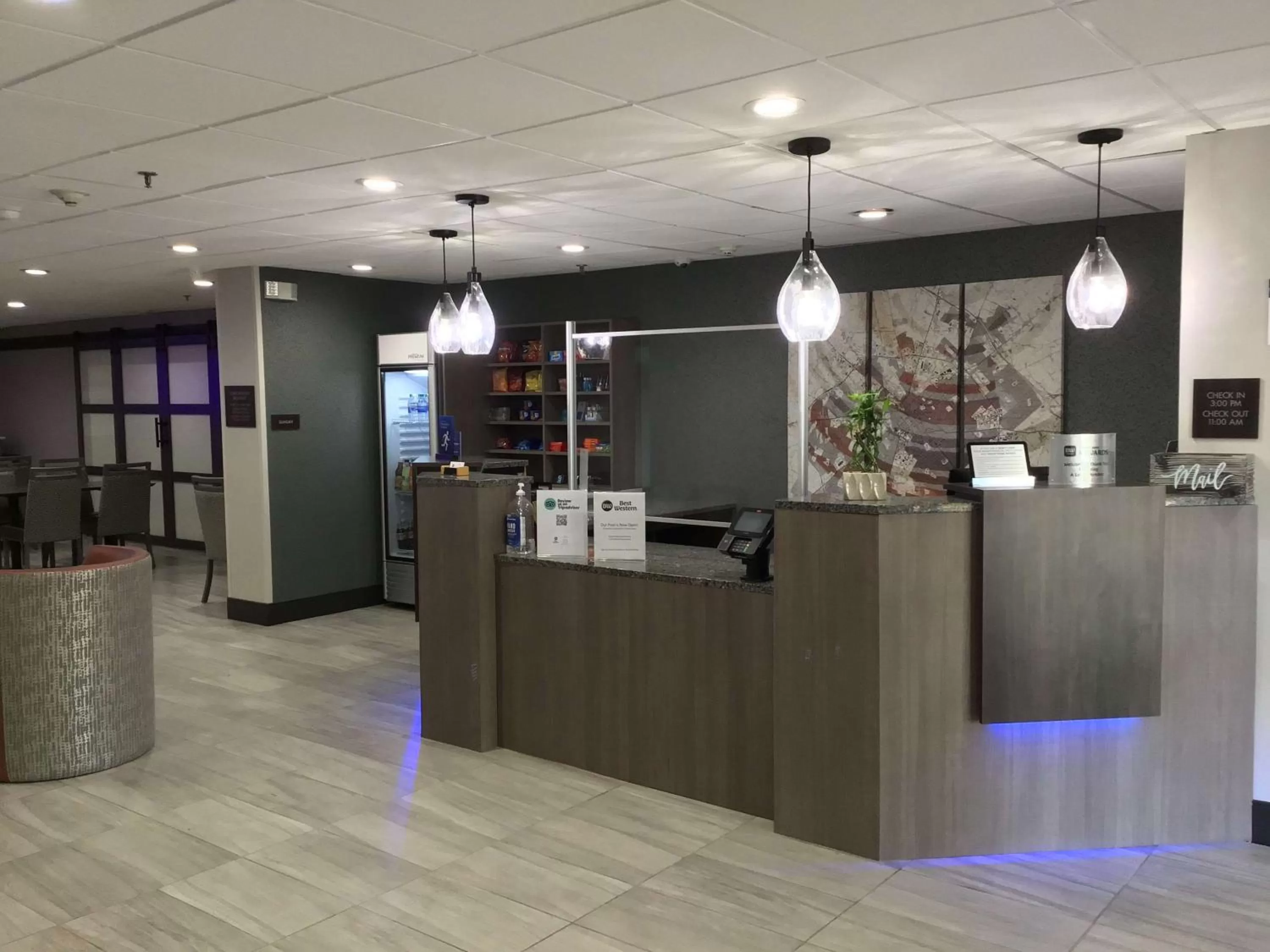 Lobby or reception in Best Western Lexington Inn