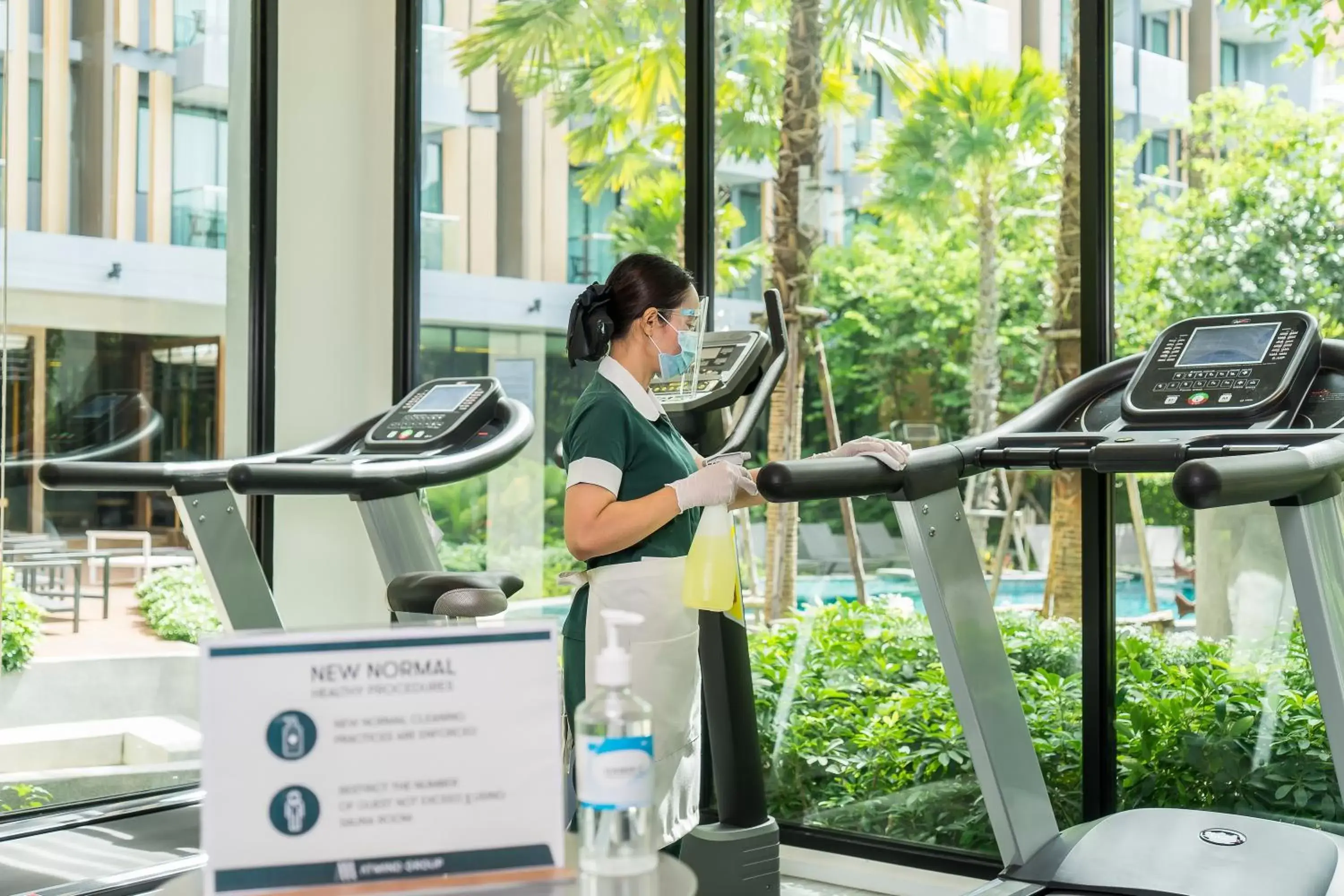 Fitness Center/Facilities in Hotel Amber Pattaya