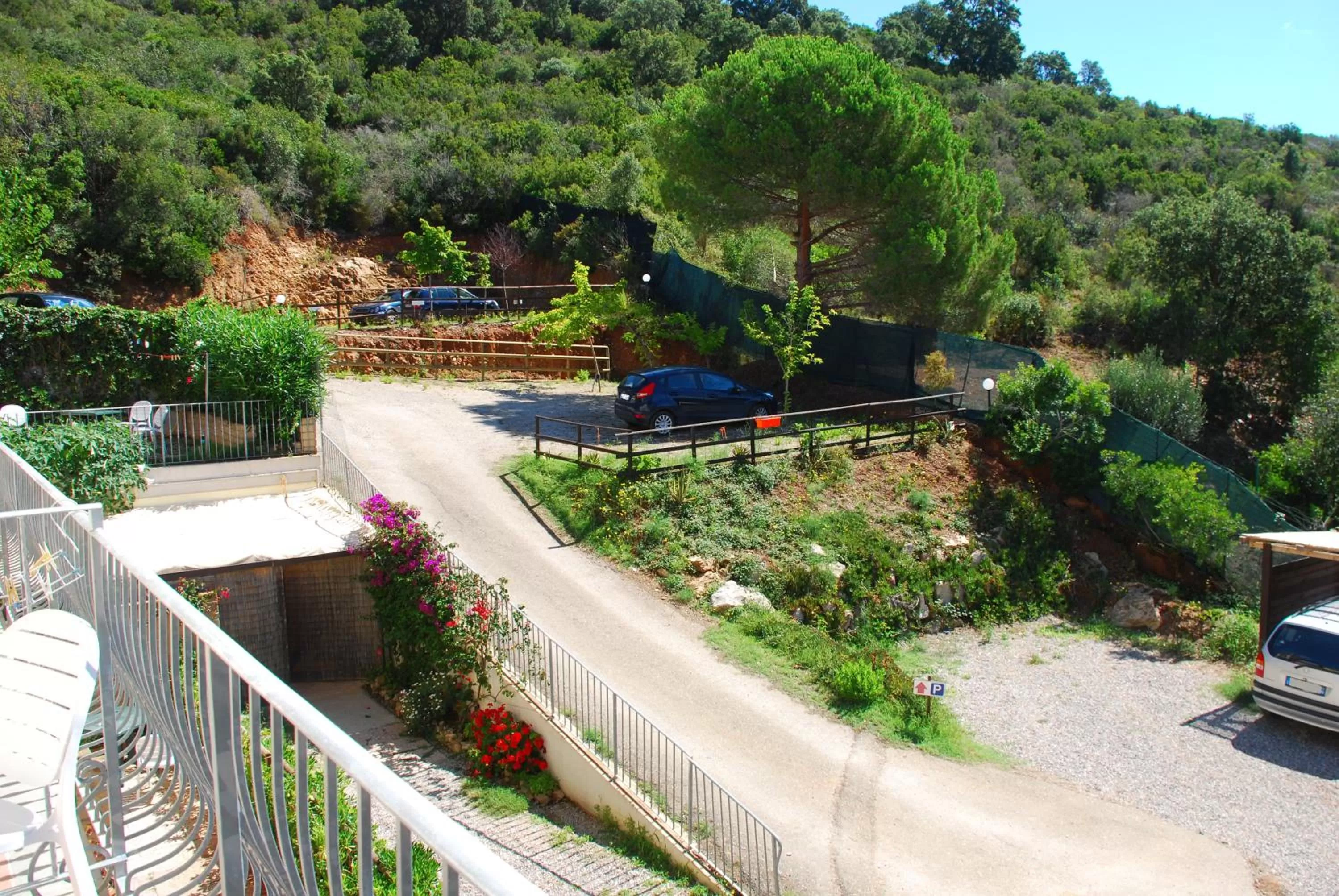 Balcony/Terrace in Hotel Villa Wanda