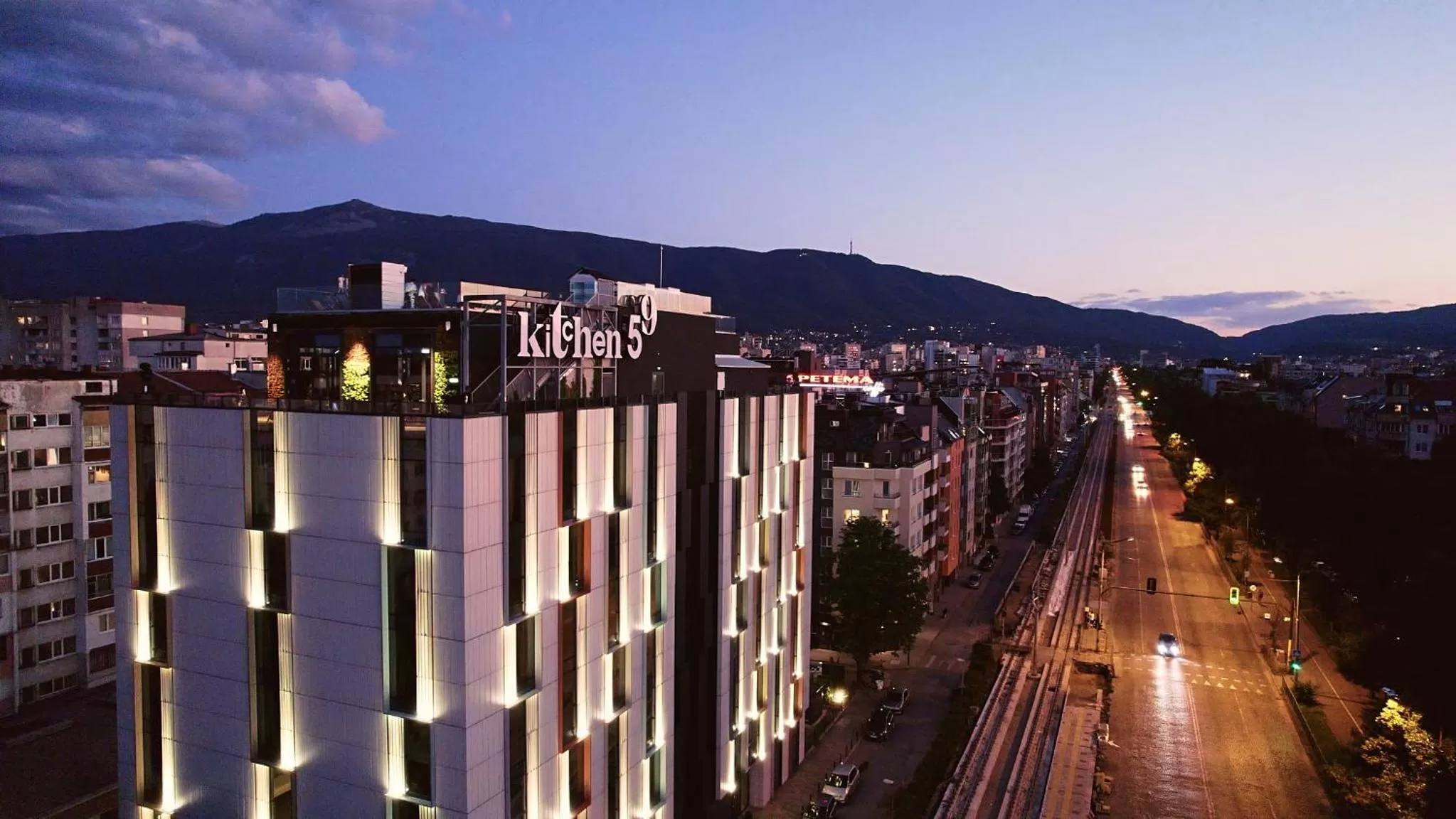 Property building in Hotel Kitchen59