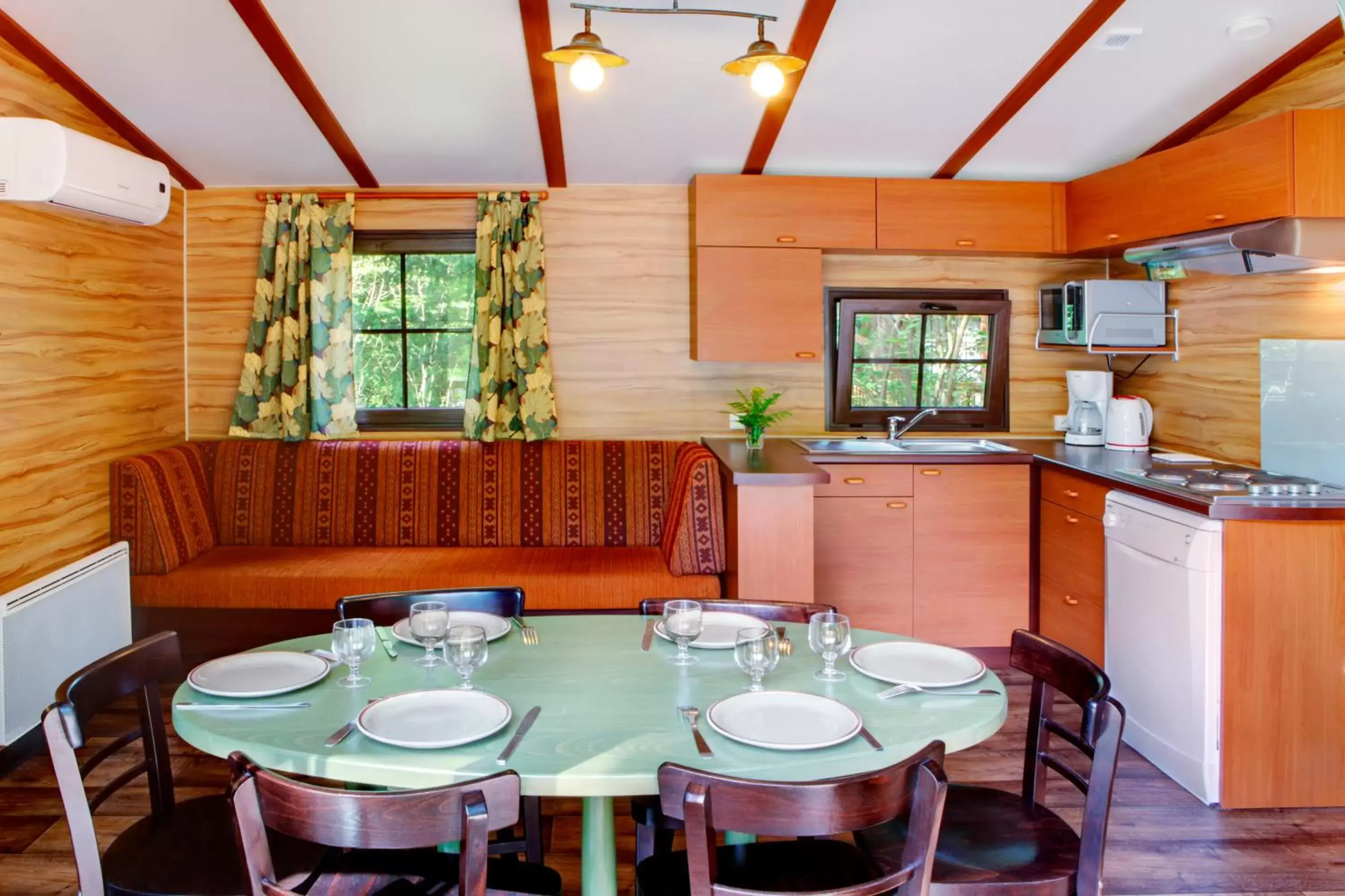 Dining Area in Disney Davy Crockett Ranch