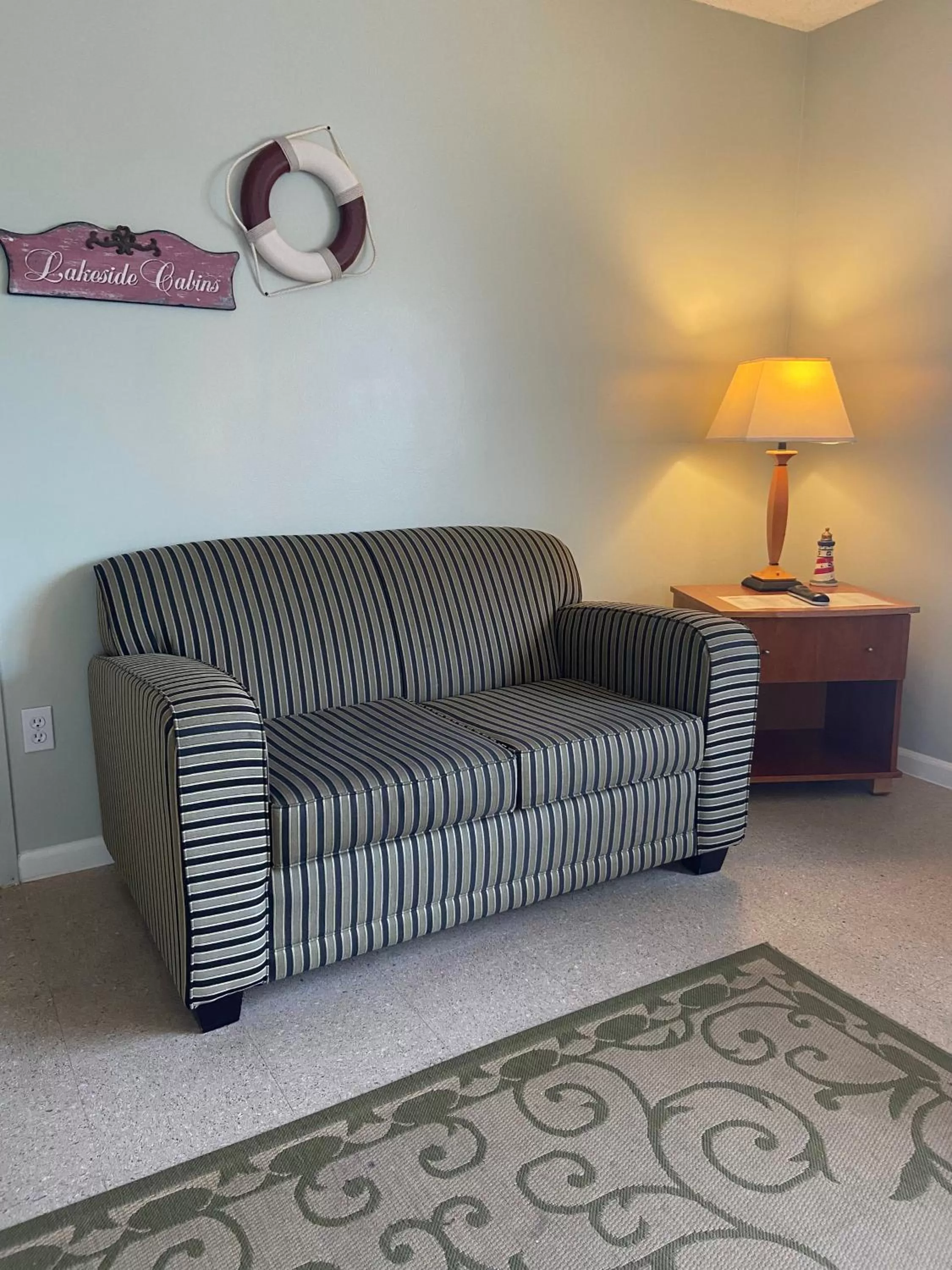 Living room, Seating Area in Gold Coast Family Cottages