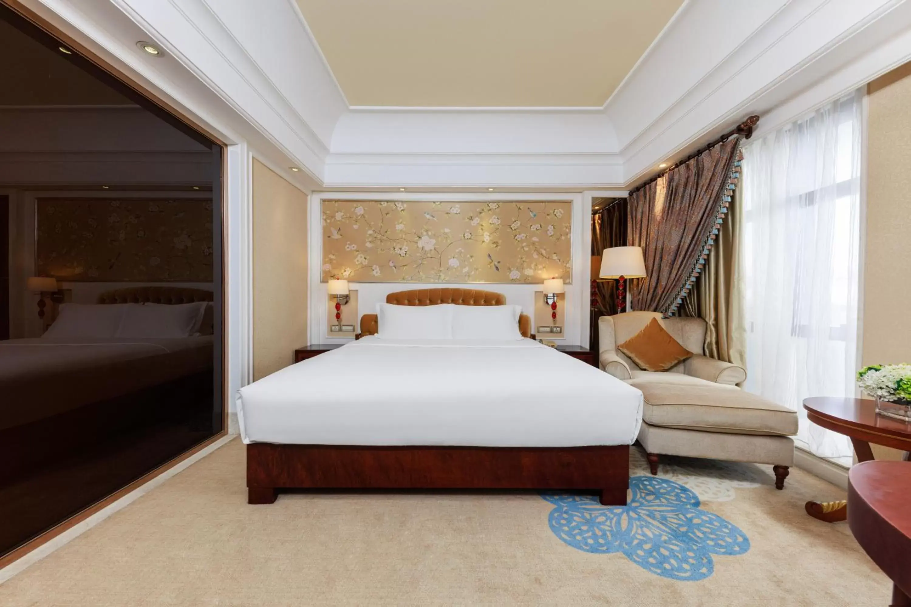 Bed in Wyndham Foshan Shunde