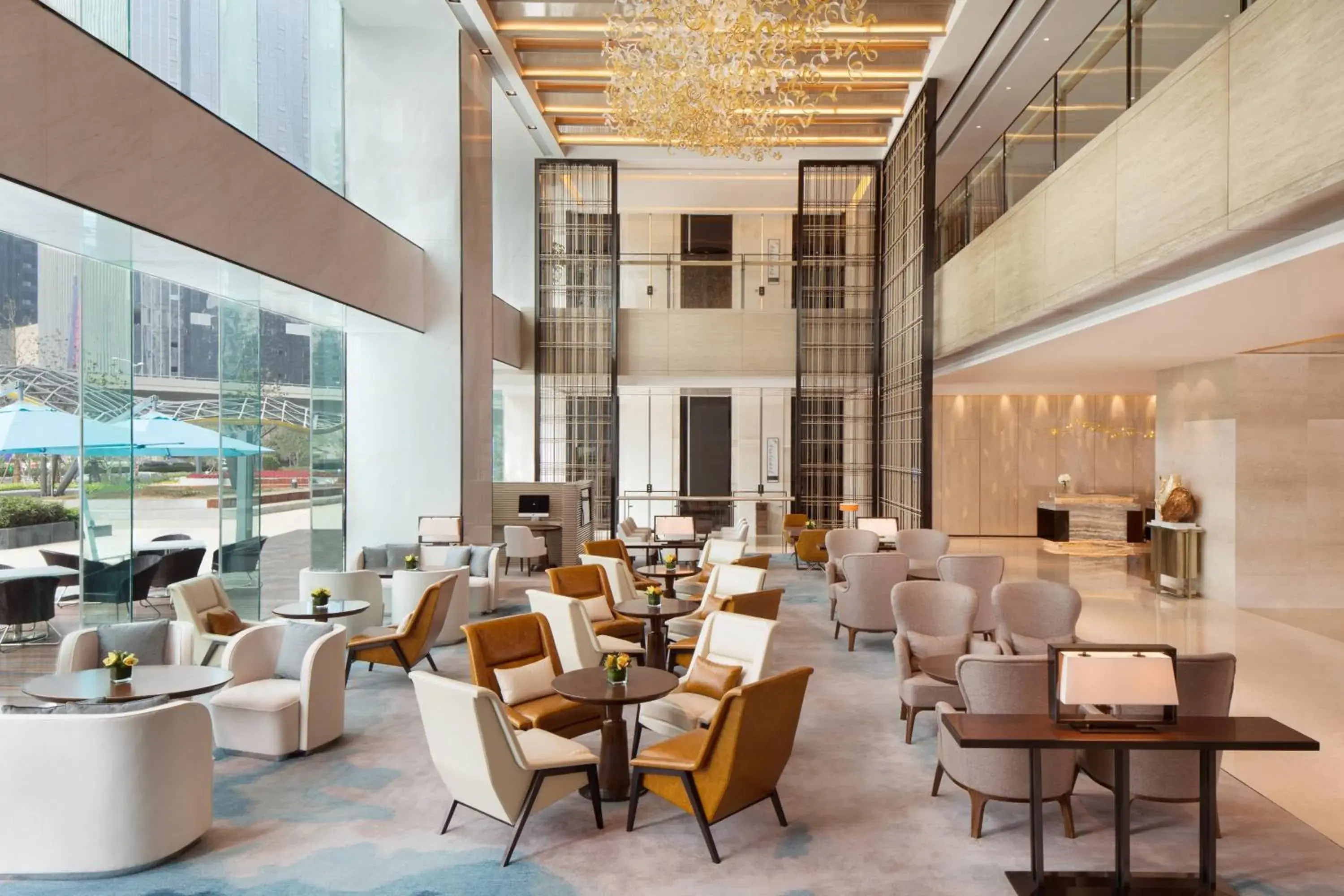 Lobby or reception, Restaurant/Places to Eat in Courtyard by Marriott Zhengzhou East