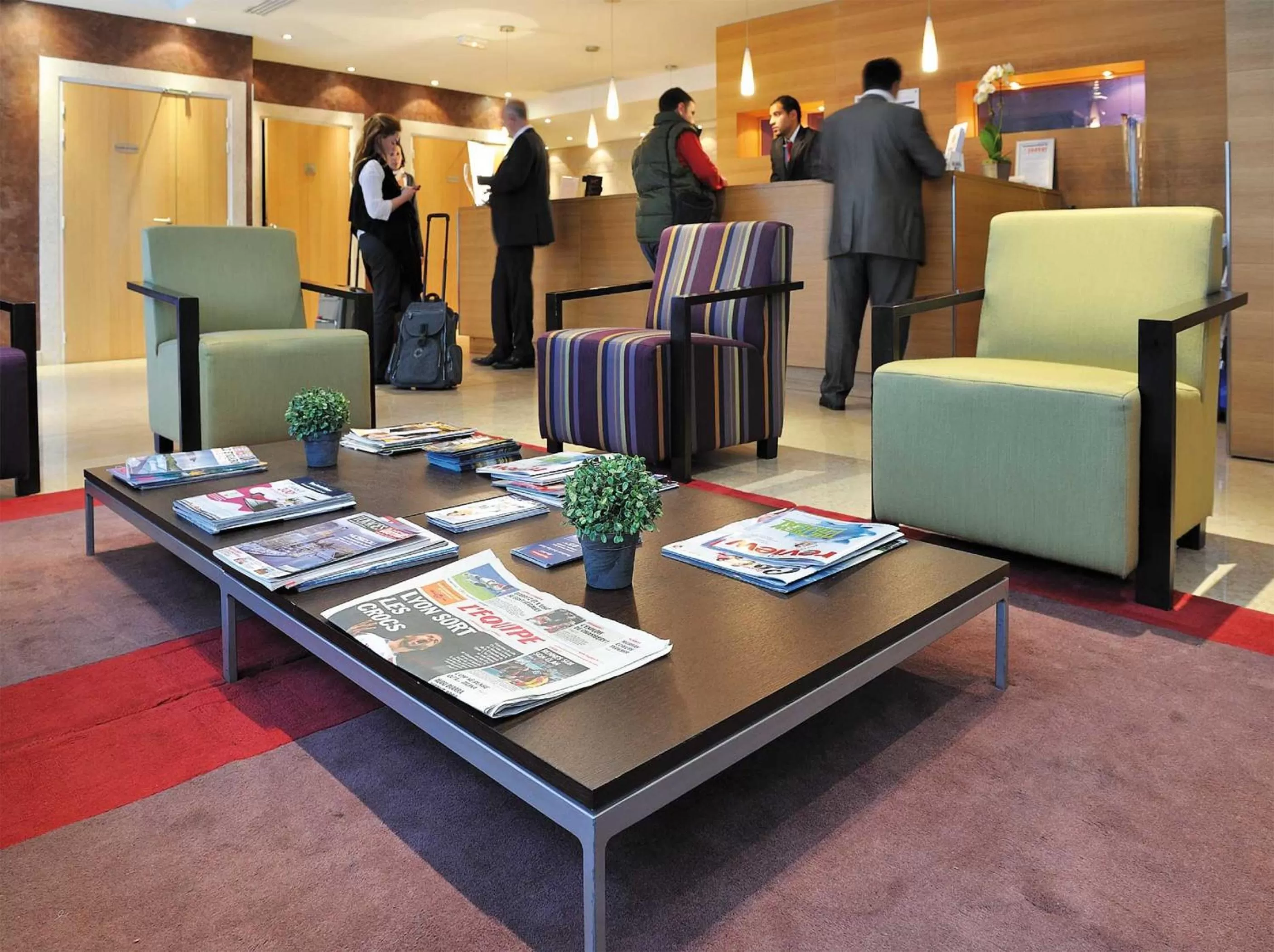 Lobby or reception in Residhome Paris Opéra