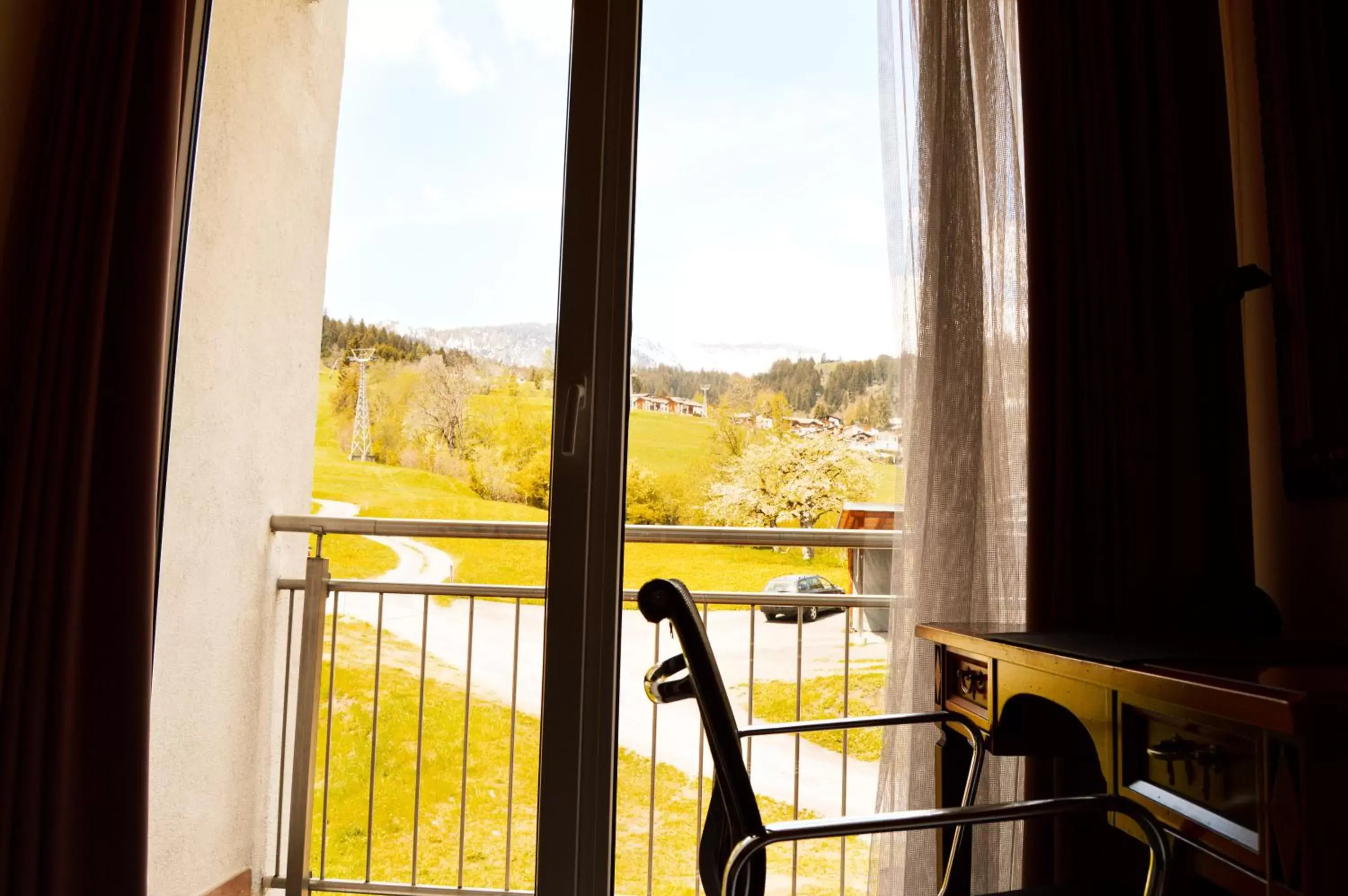 Balcony/Terrace in Hillsite Hotel Restaurant Flims