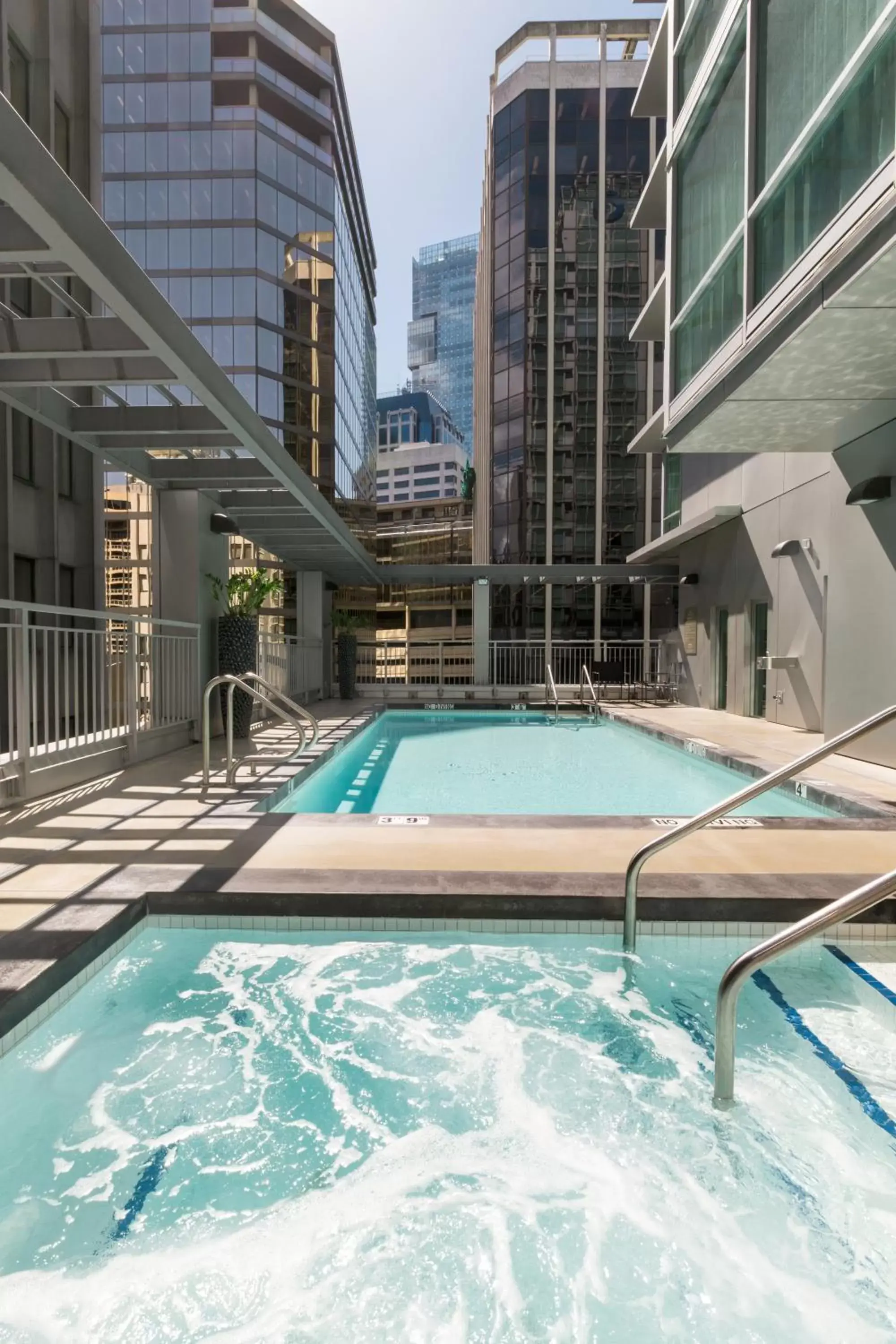 Swimming Pool in Coast Coal Harbour Vancouver Hotel by APA