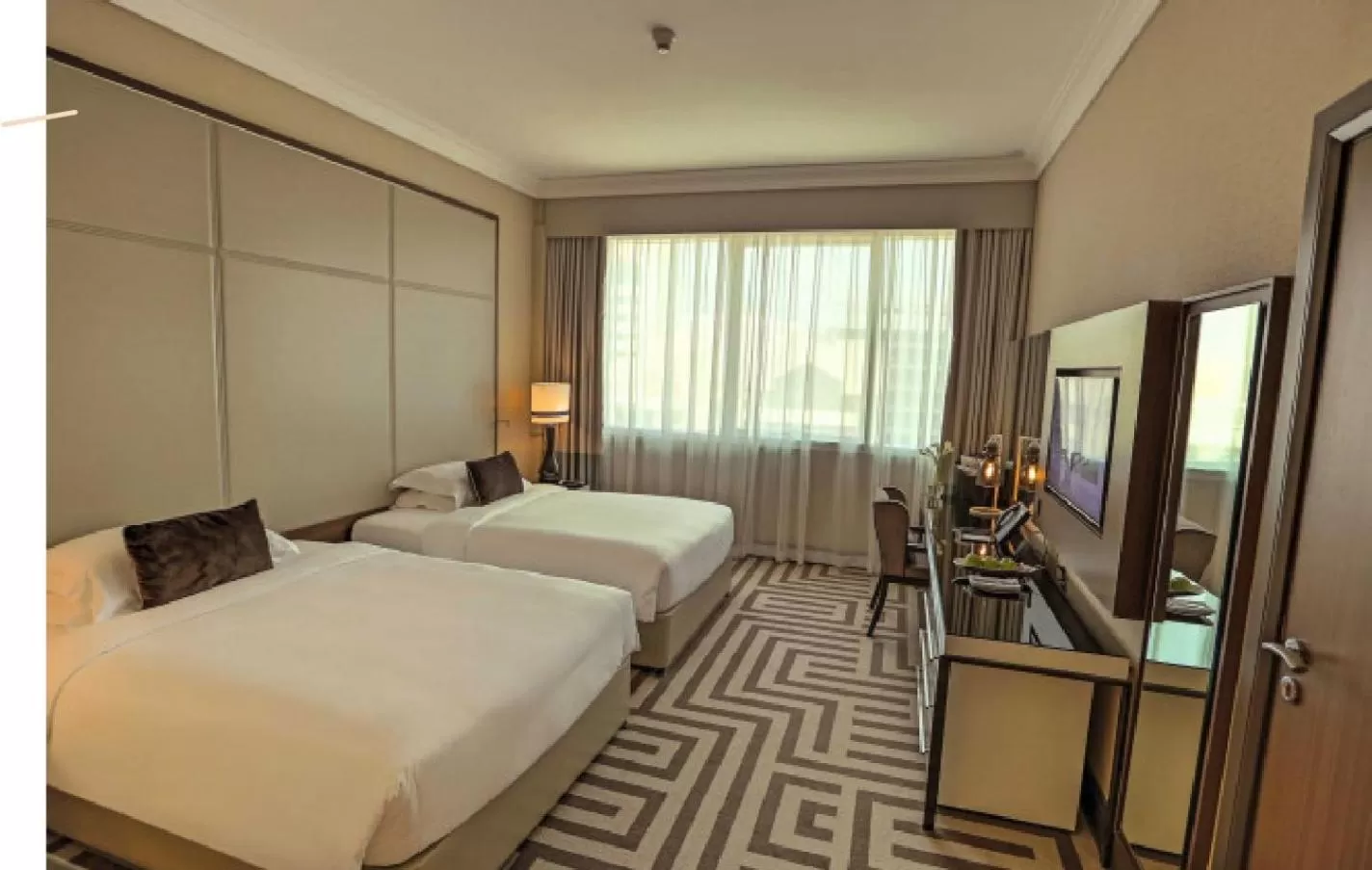 Bedroom, Bed in Al Maha Arjaan by Rotana