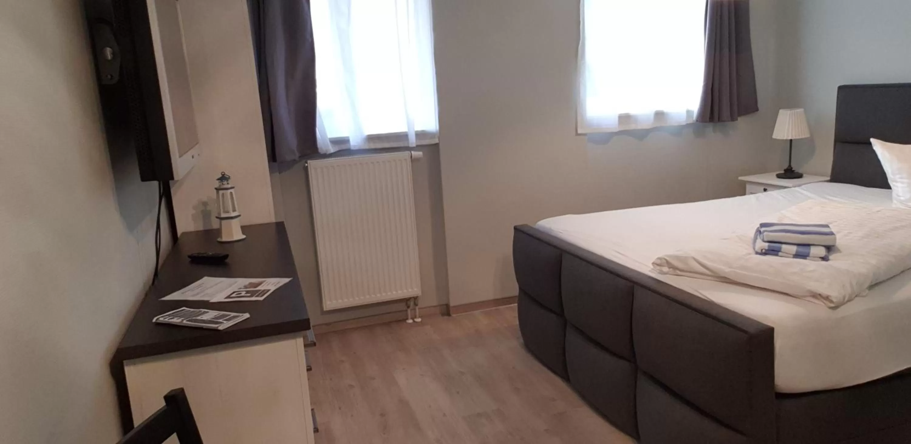 Bed in Appartement-Hotel Rostock