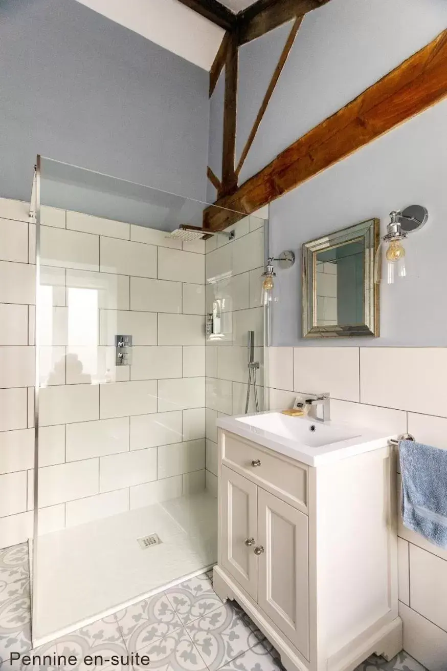 Bathroom in Old Hall Croft Barn