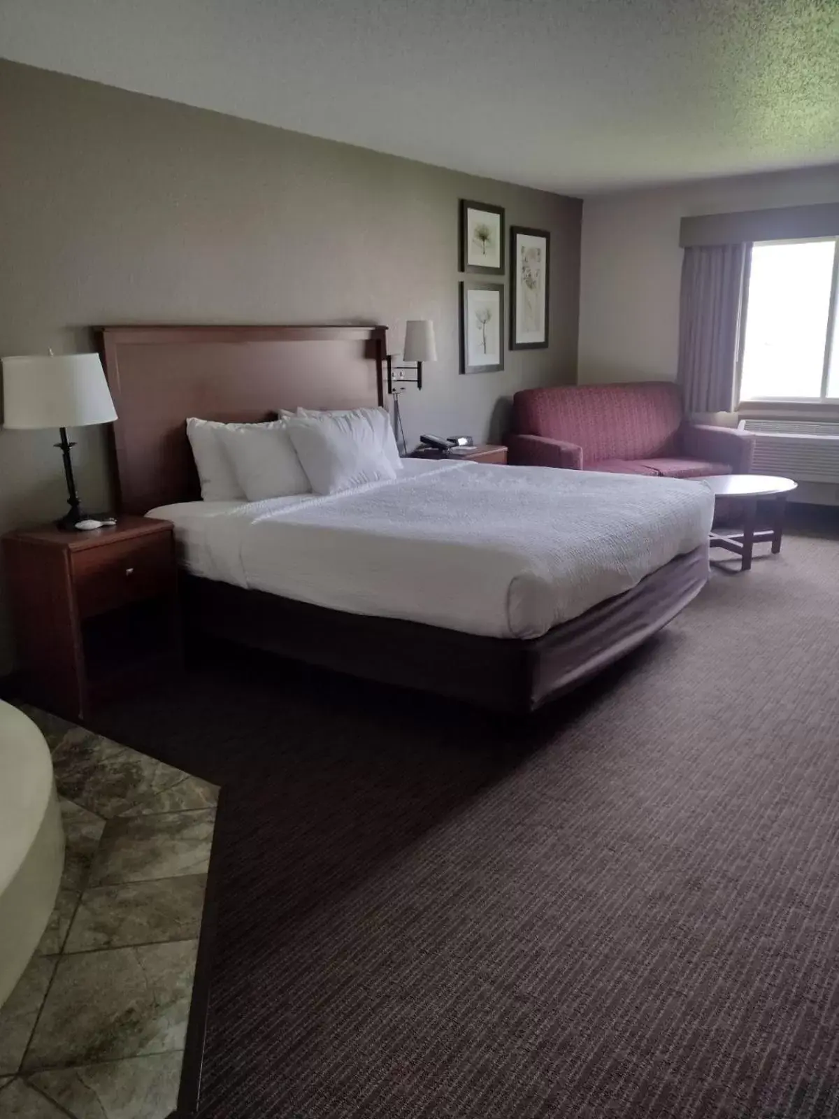 Bed in AmericInn by Wyndham Red Wing