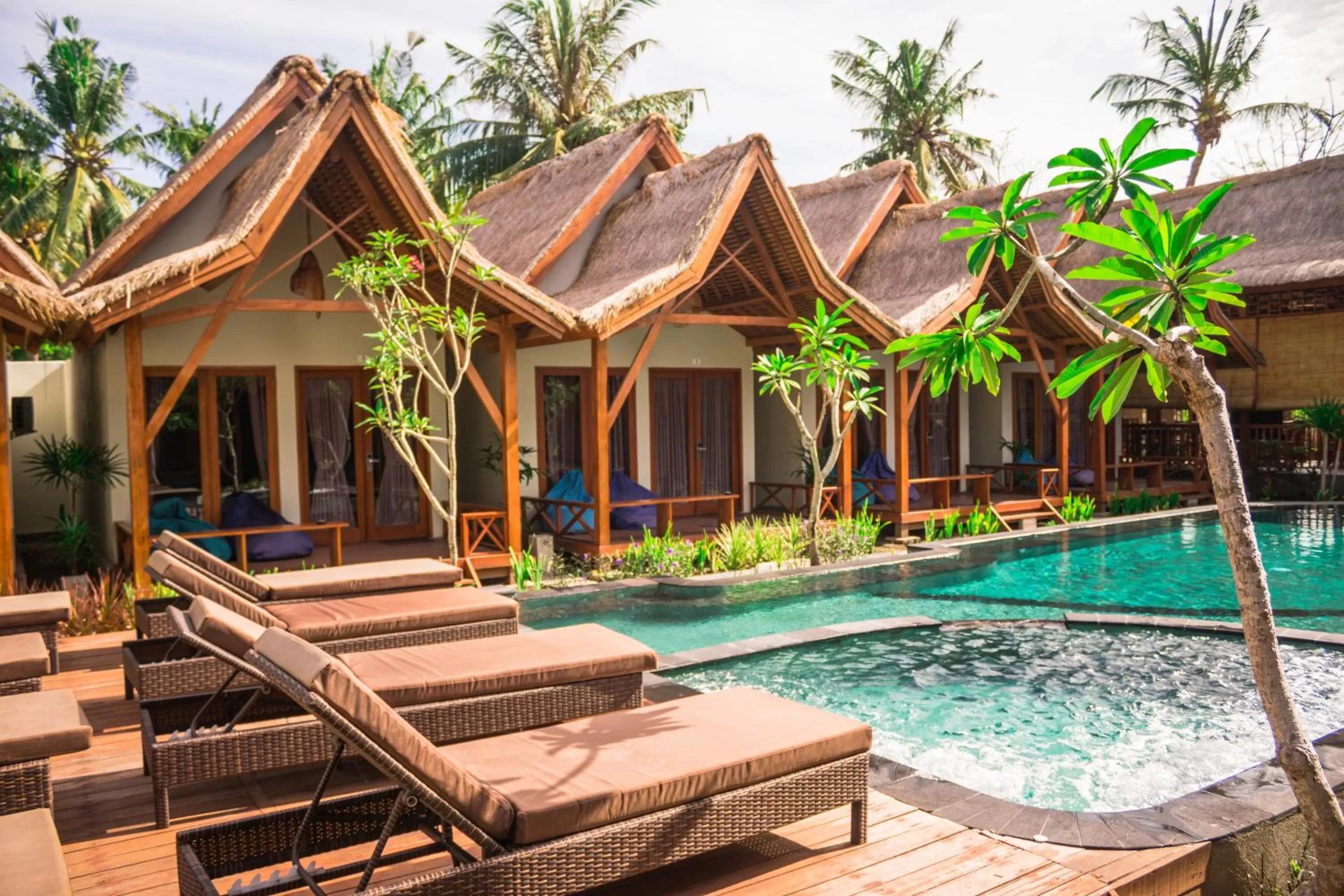 Property building in Gili One Resort