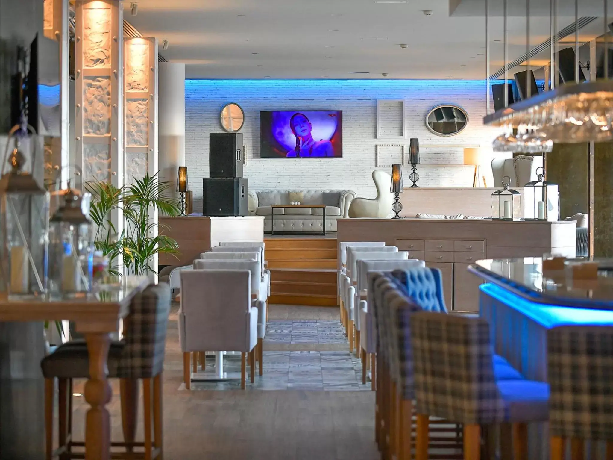 Lounge or bar, Restaurant/Places to Eat in Amàre Beach Hotel Marbella - Adults Only Recommended