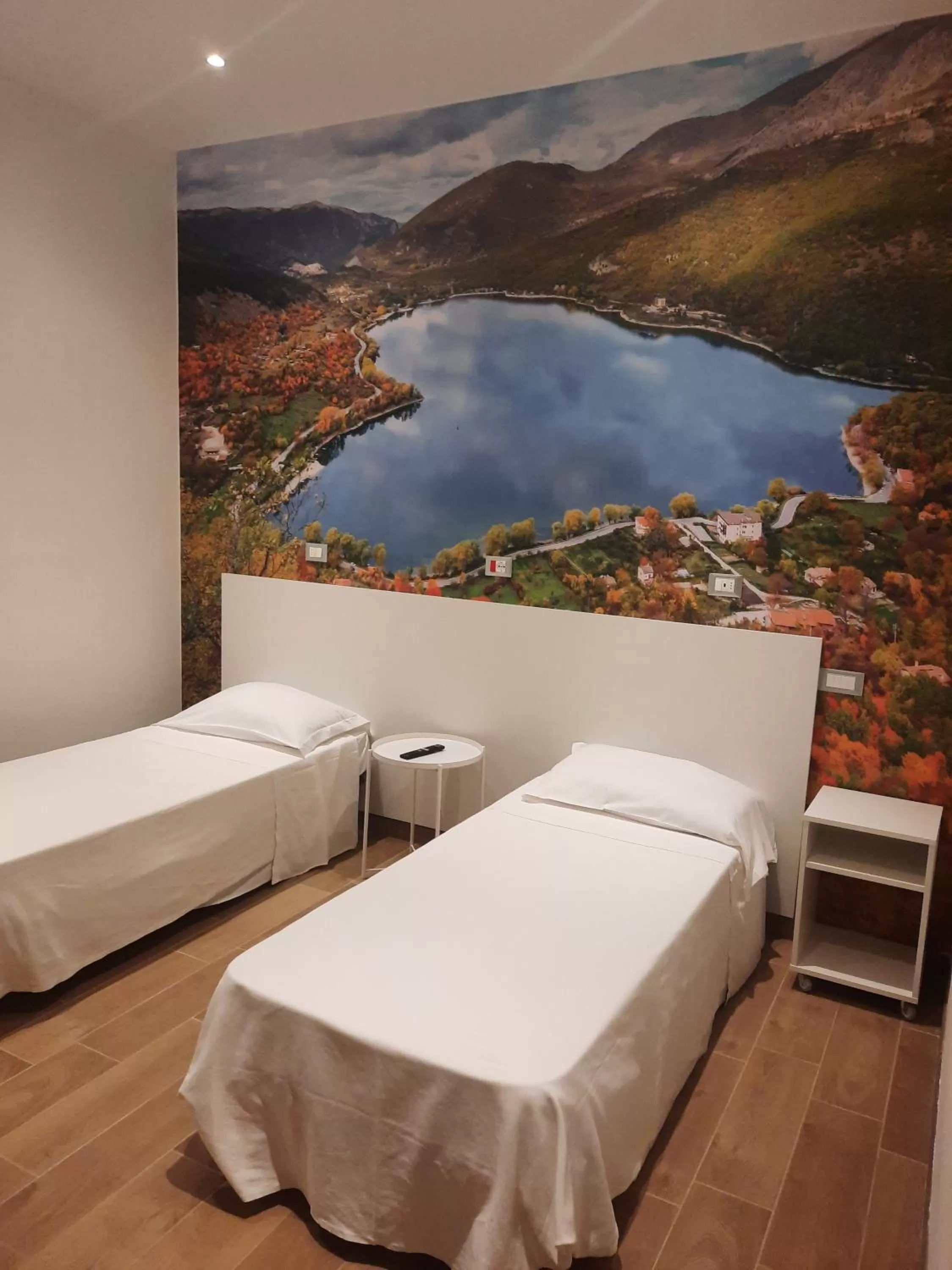 Bed in Hotel Porta Rivera