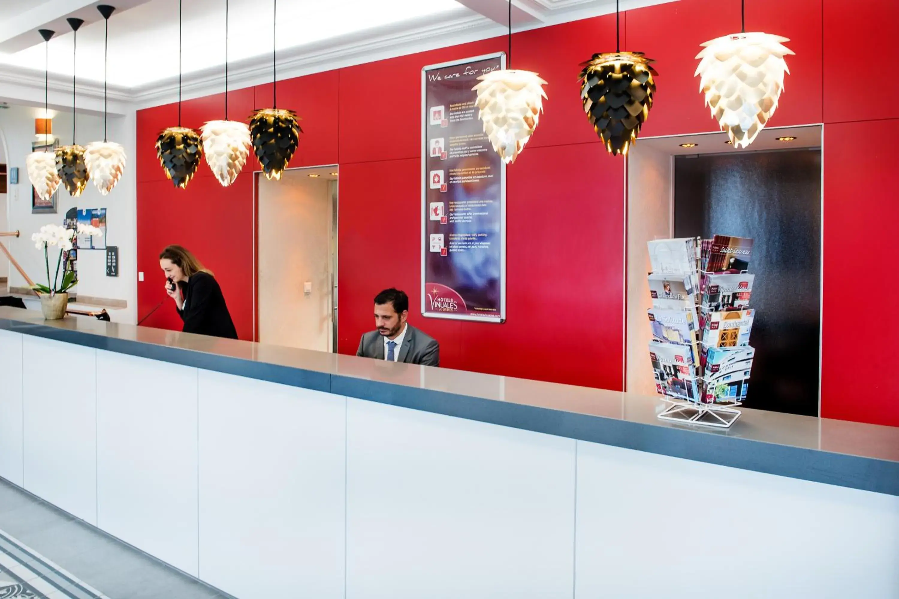 Lobby or reception, Lobby/Reception in Hotel Sainte-Rose