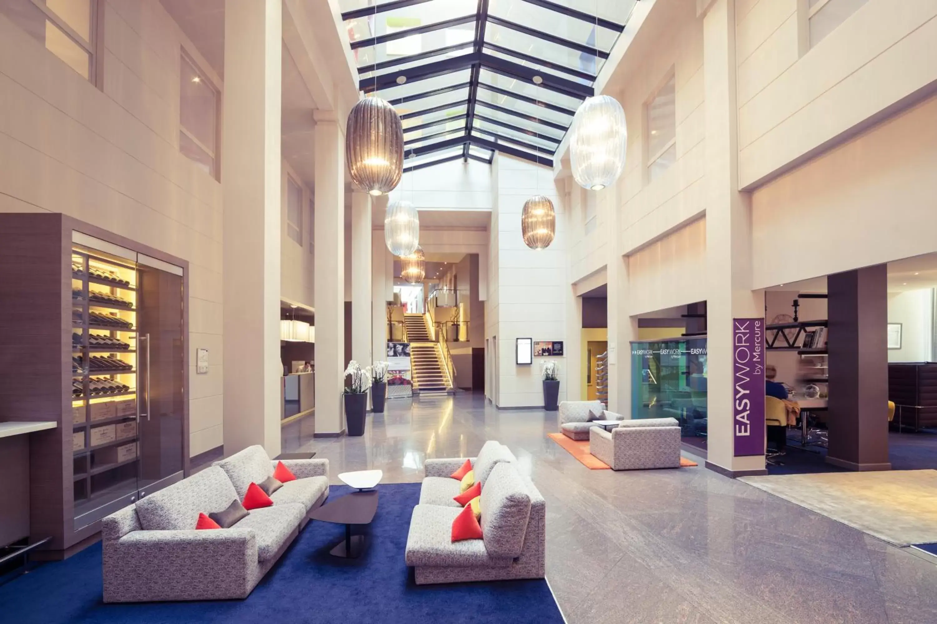 Lobby or reception, Lobby/Reception in Mercure Nantes Centre Grand Hotel