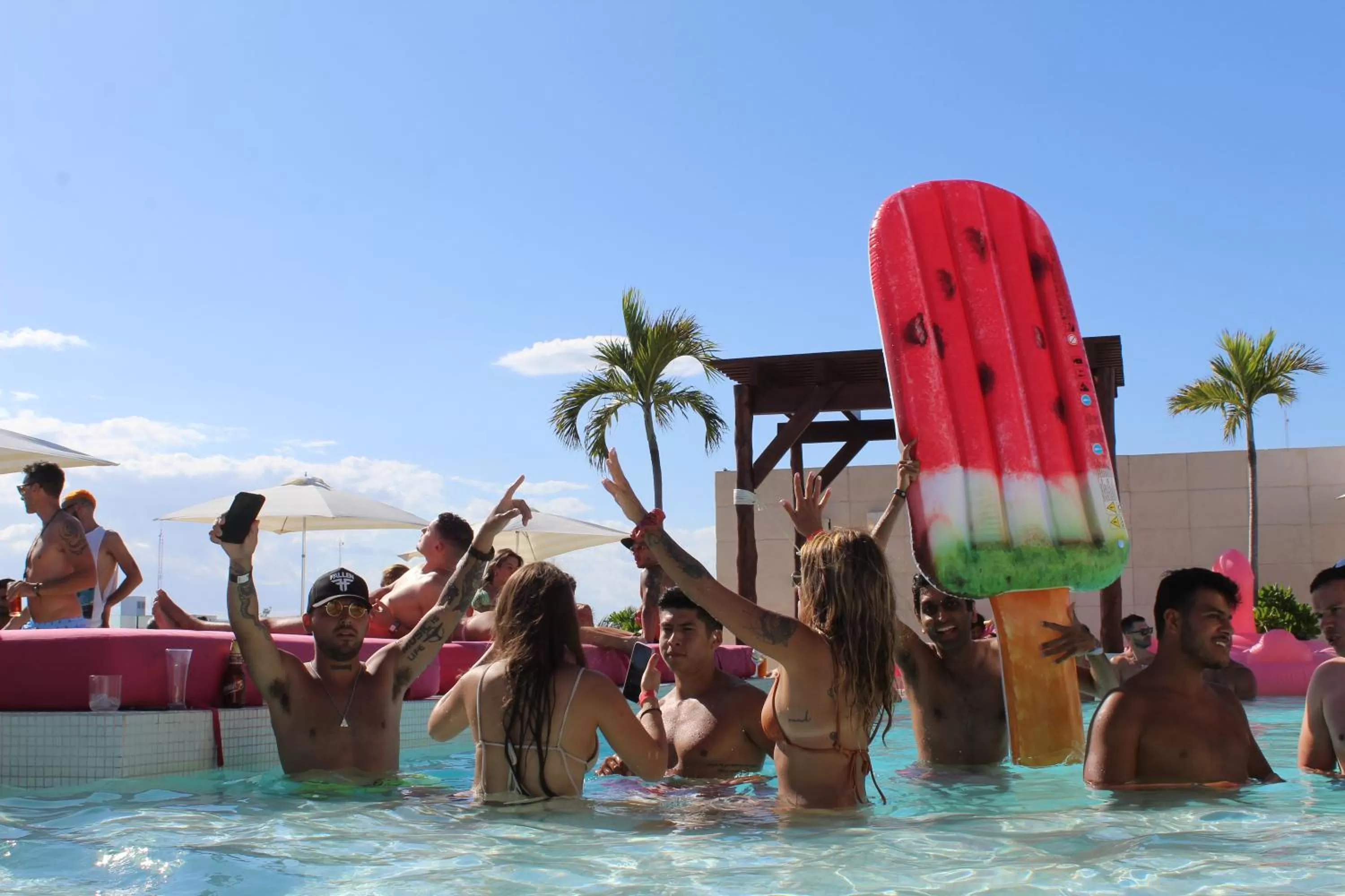 People in Hotel The Palm