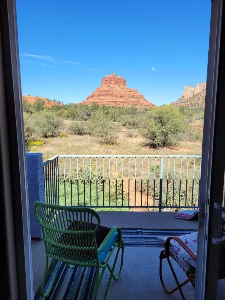 Balcony/Terrace in Cozy Cactus Resort sorta-kinda