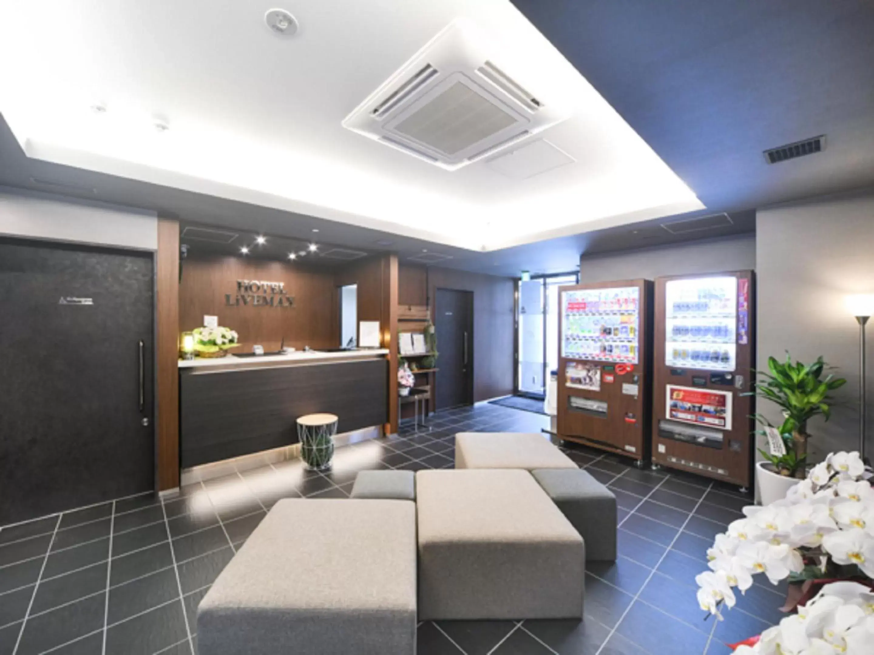 Lobby or reception in HOTEL LiVEMAX Asakusa-Ekimae