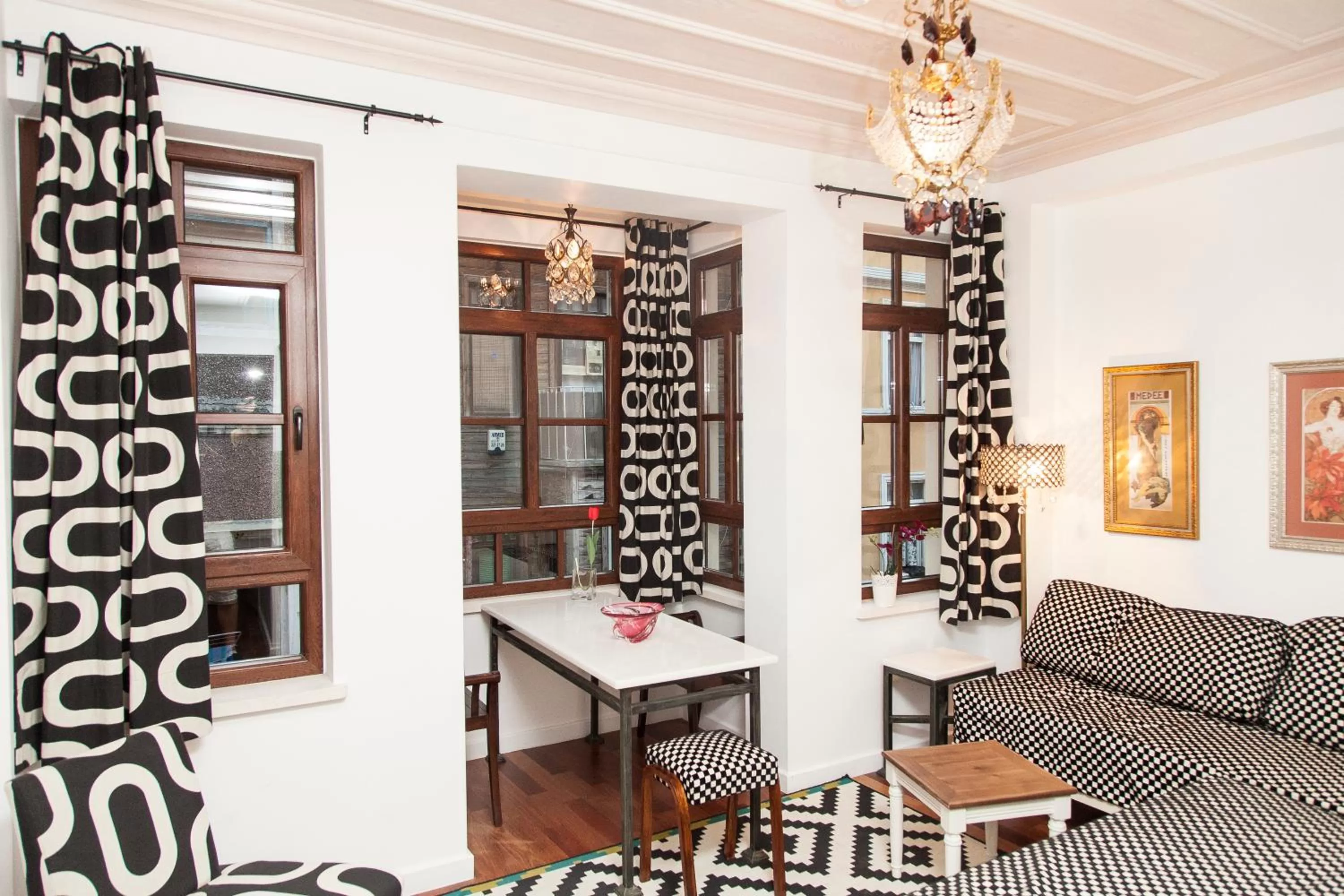 Living room in Villa Pera Suite Hotel