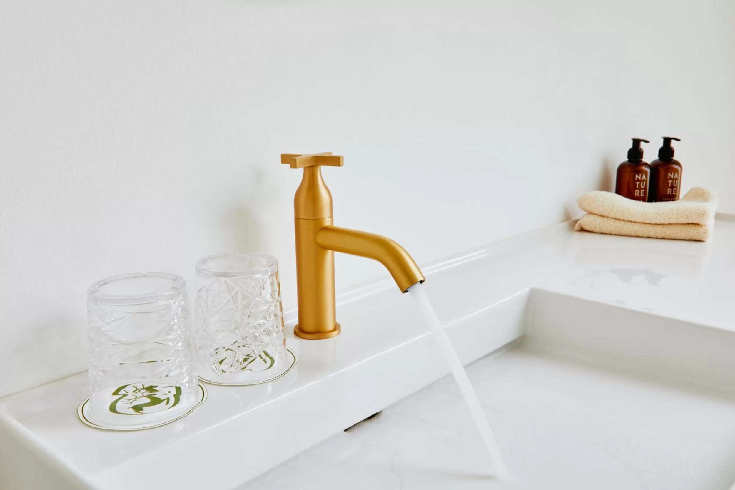 Bathroom in Boutiquehotel Zum Goldenen Hirschen