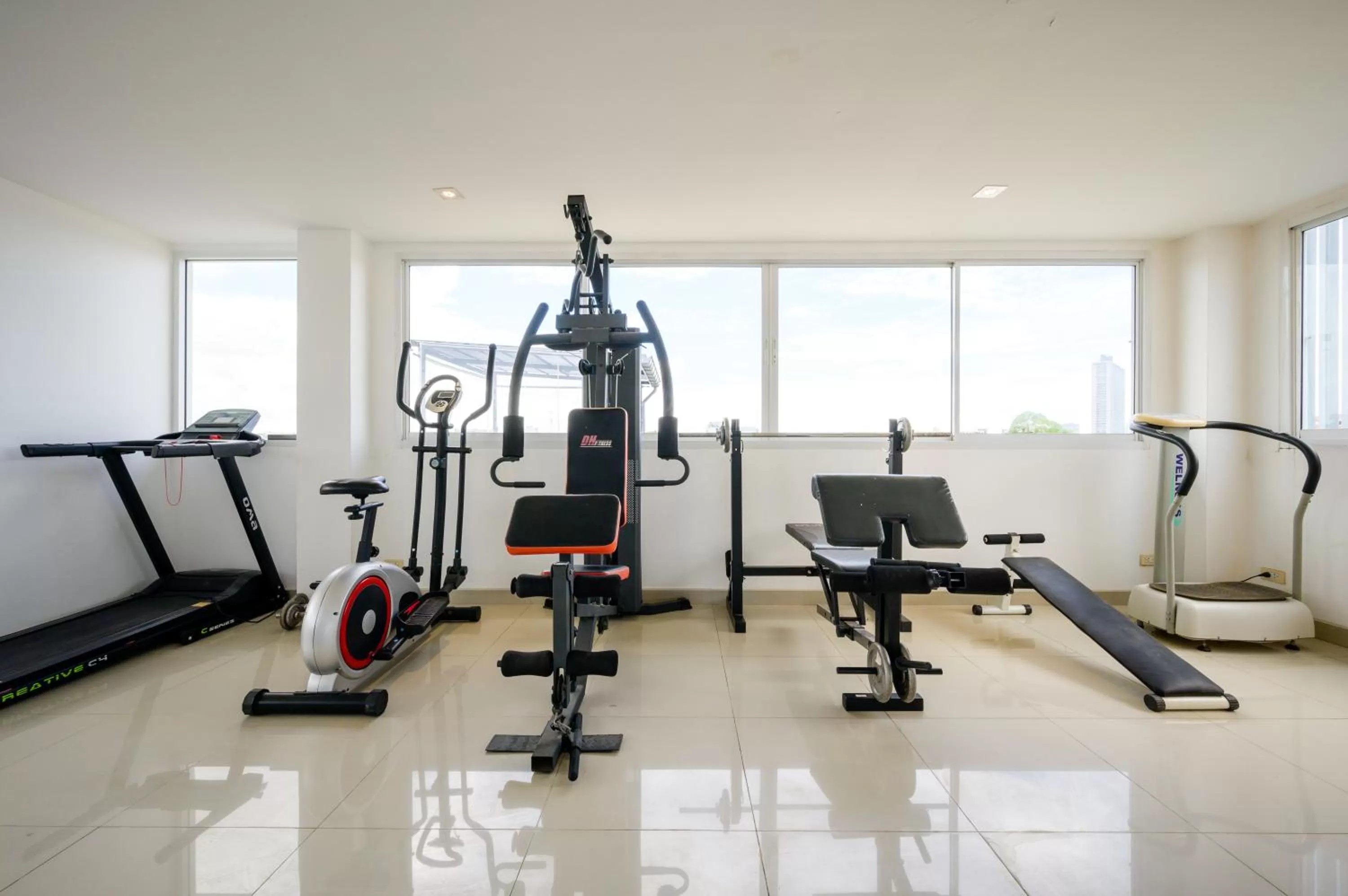 Fitness centre/facilities in Cozy Resort, A Boutique Hotel