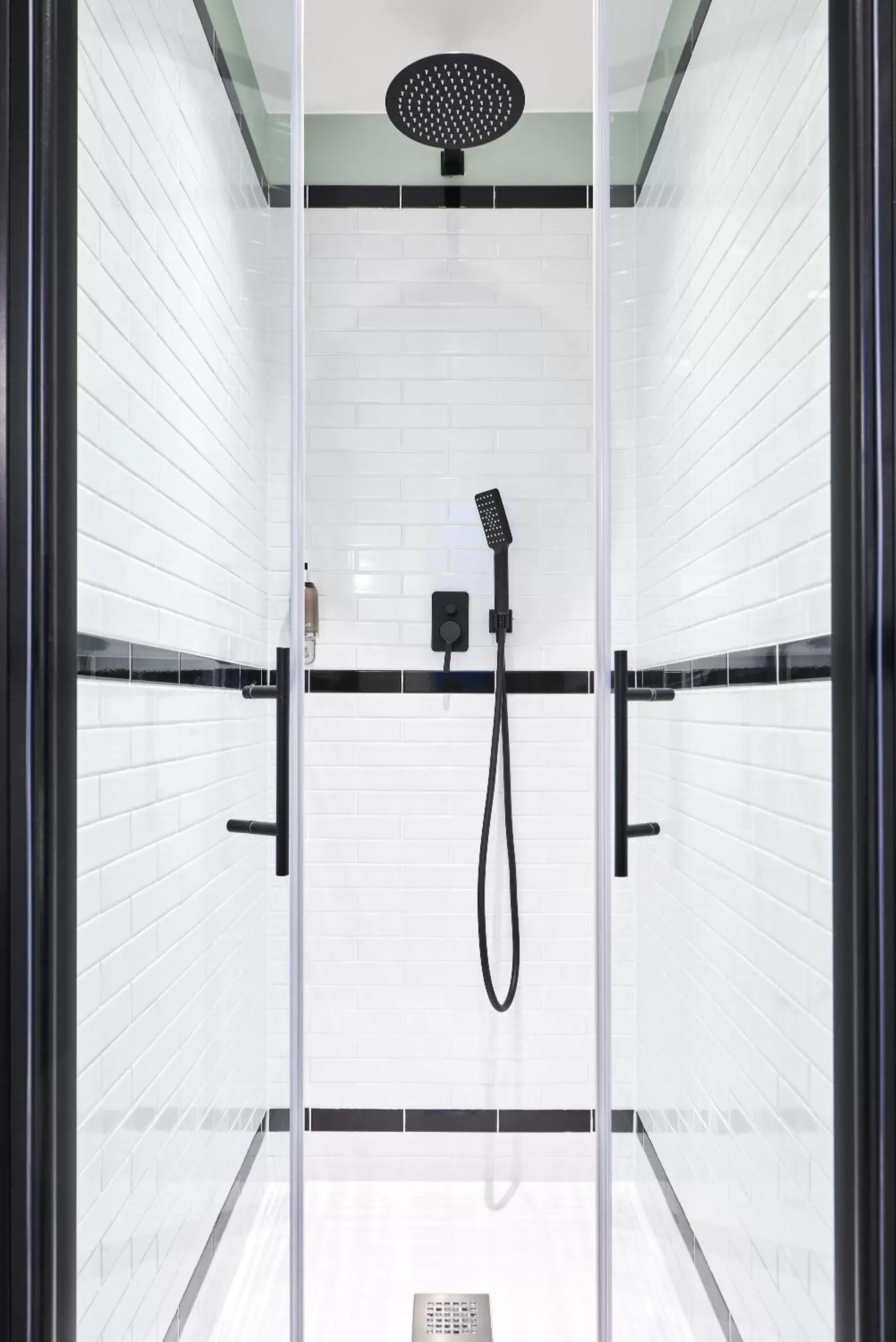 Shower, Floor Plan in Hotel 10 Opéra by HappyCulture