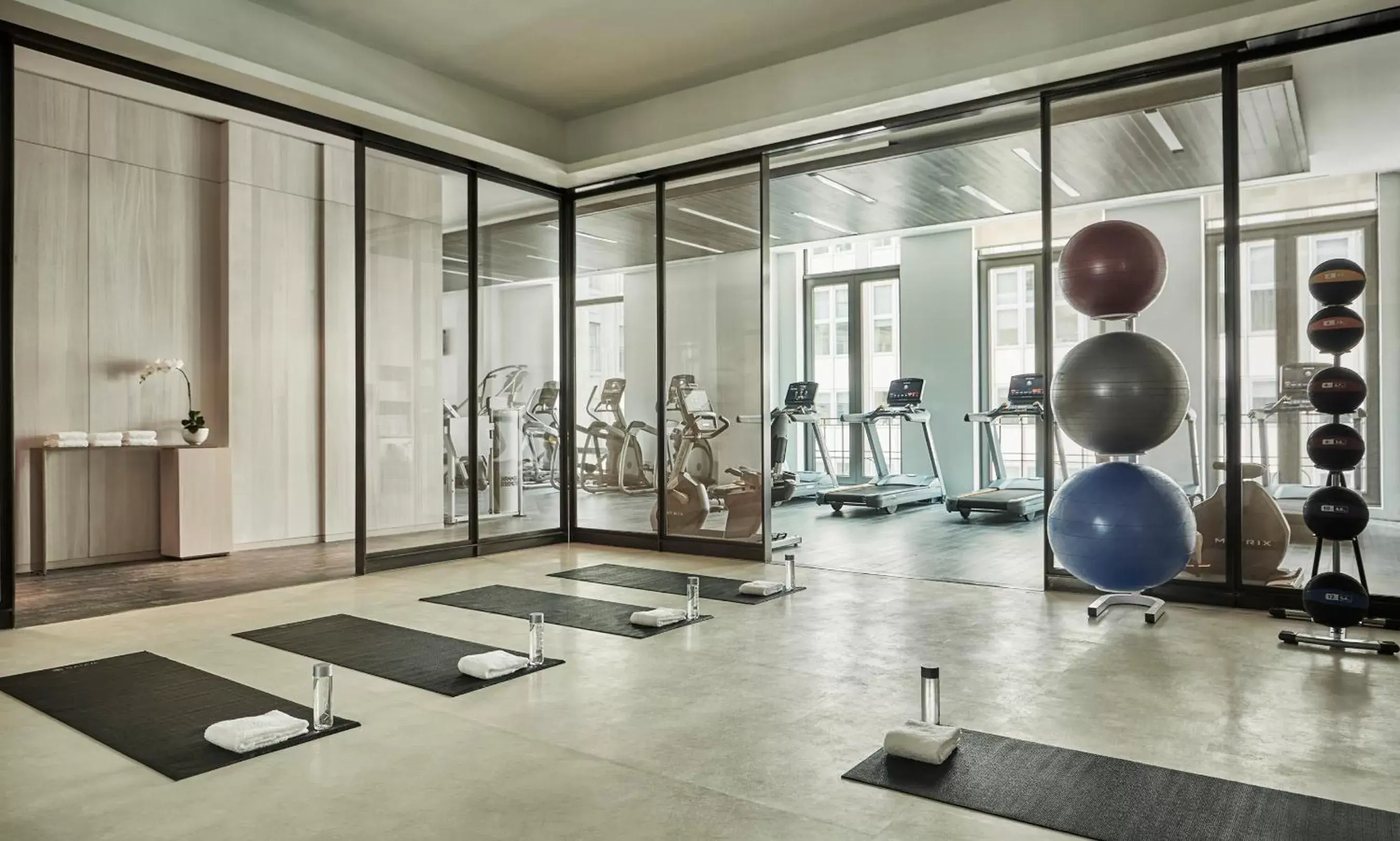 Fitness centre/facilities, Fitness Center/Facilities in Four Seasons Hotel New York Downtown