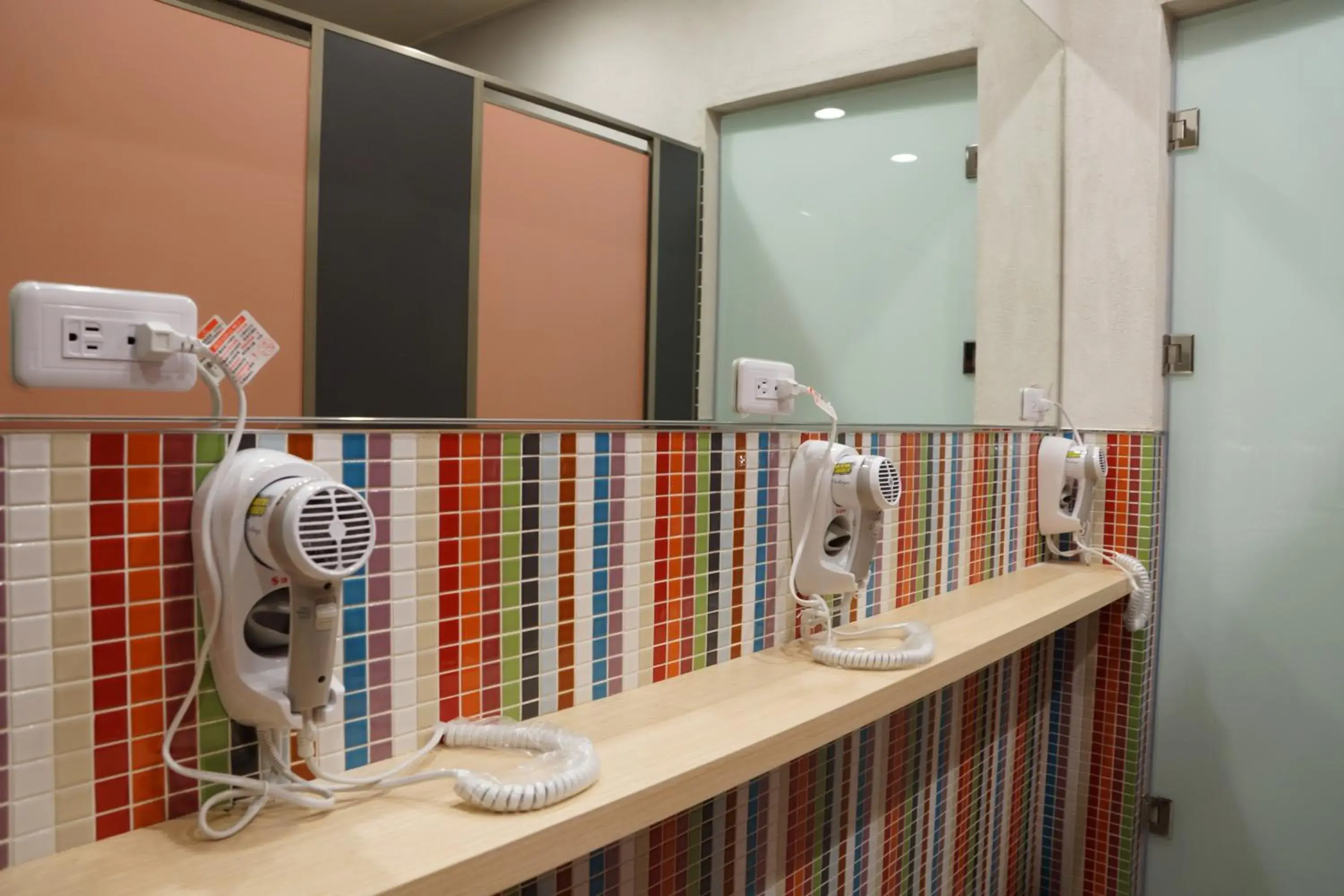 Shower, Bathroom in Colormix Hotel and Hostel