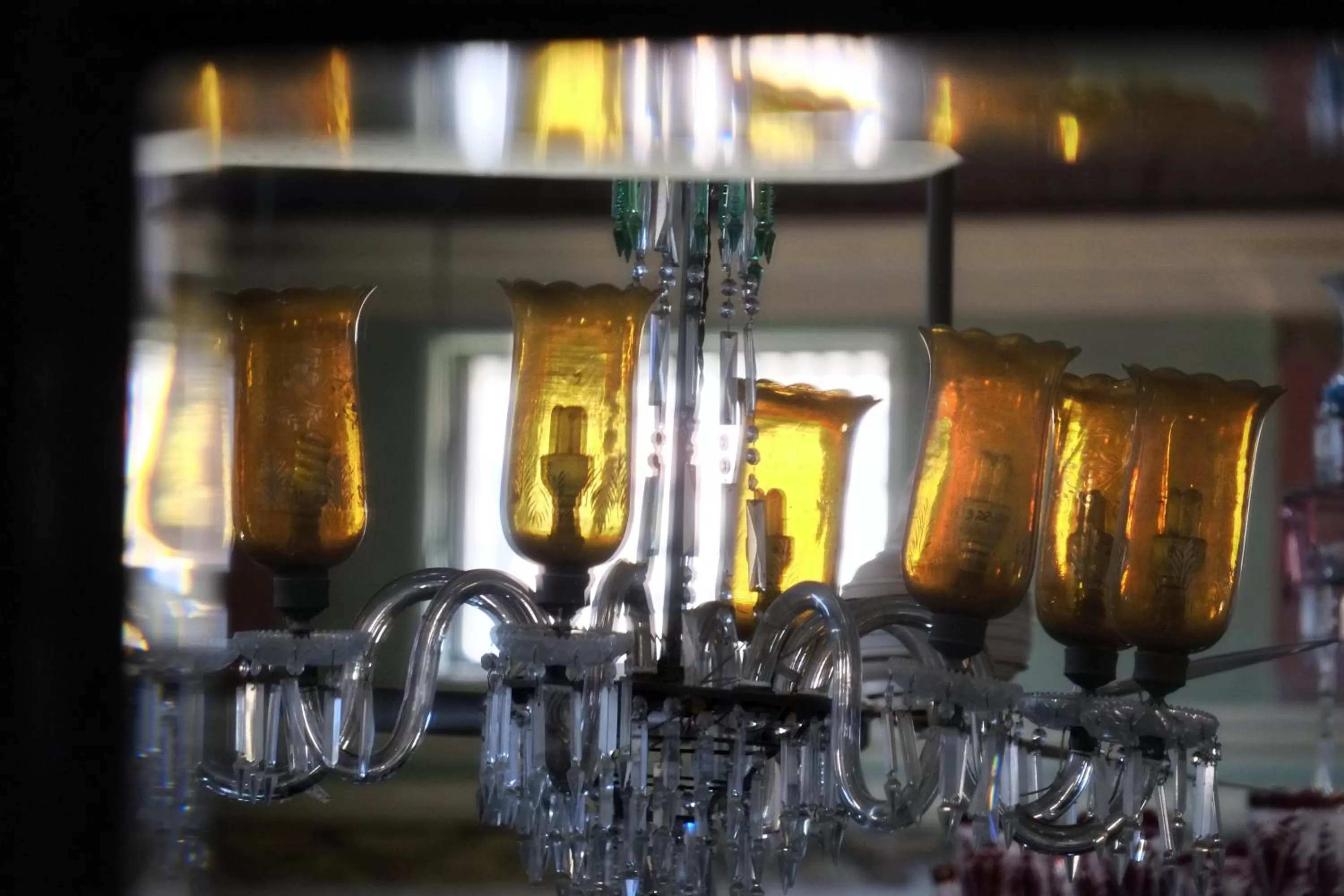 Decorative detail in Saratha Vilas Chettinad